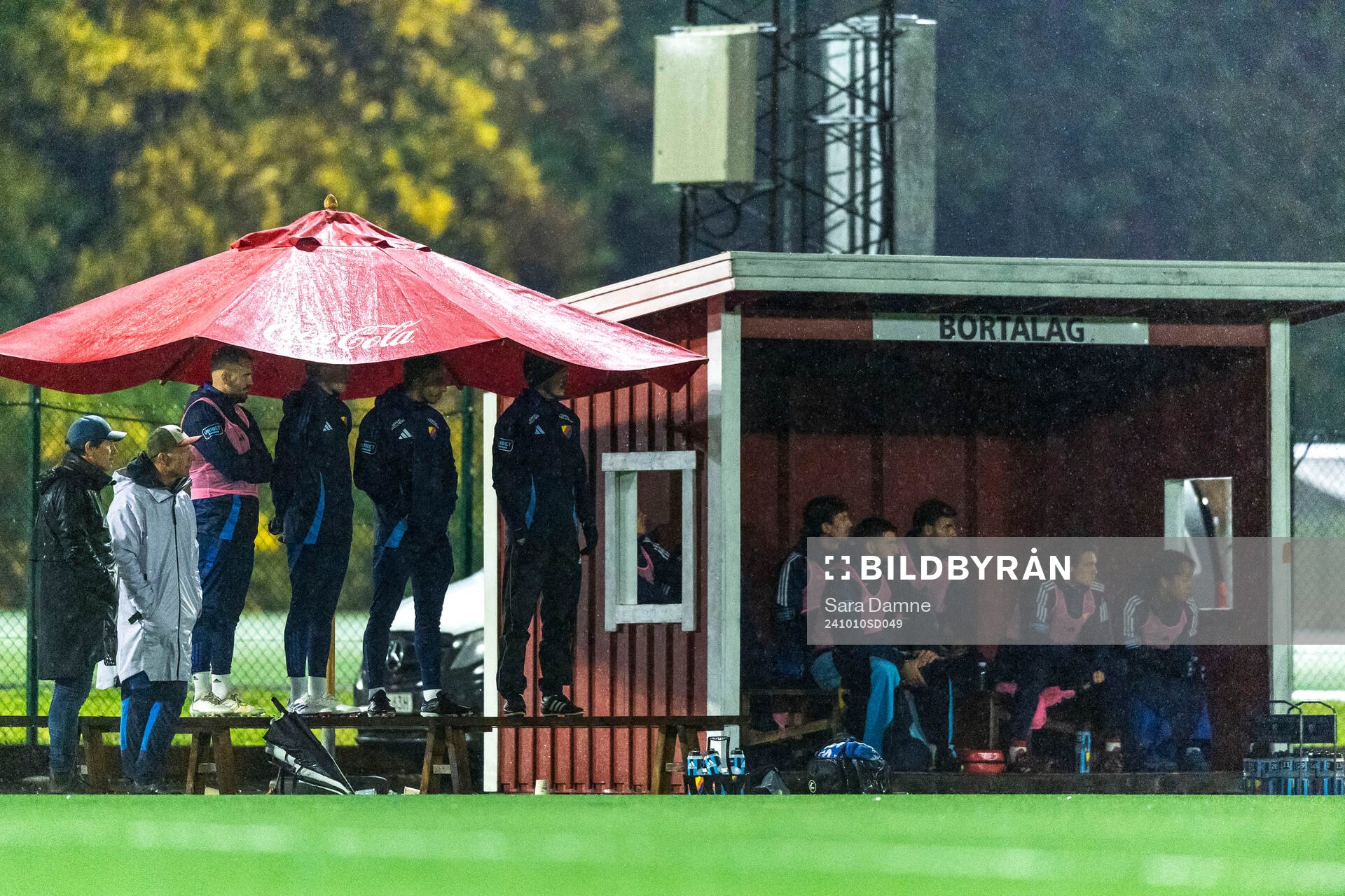Djurgårdens avbytarbänk