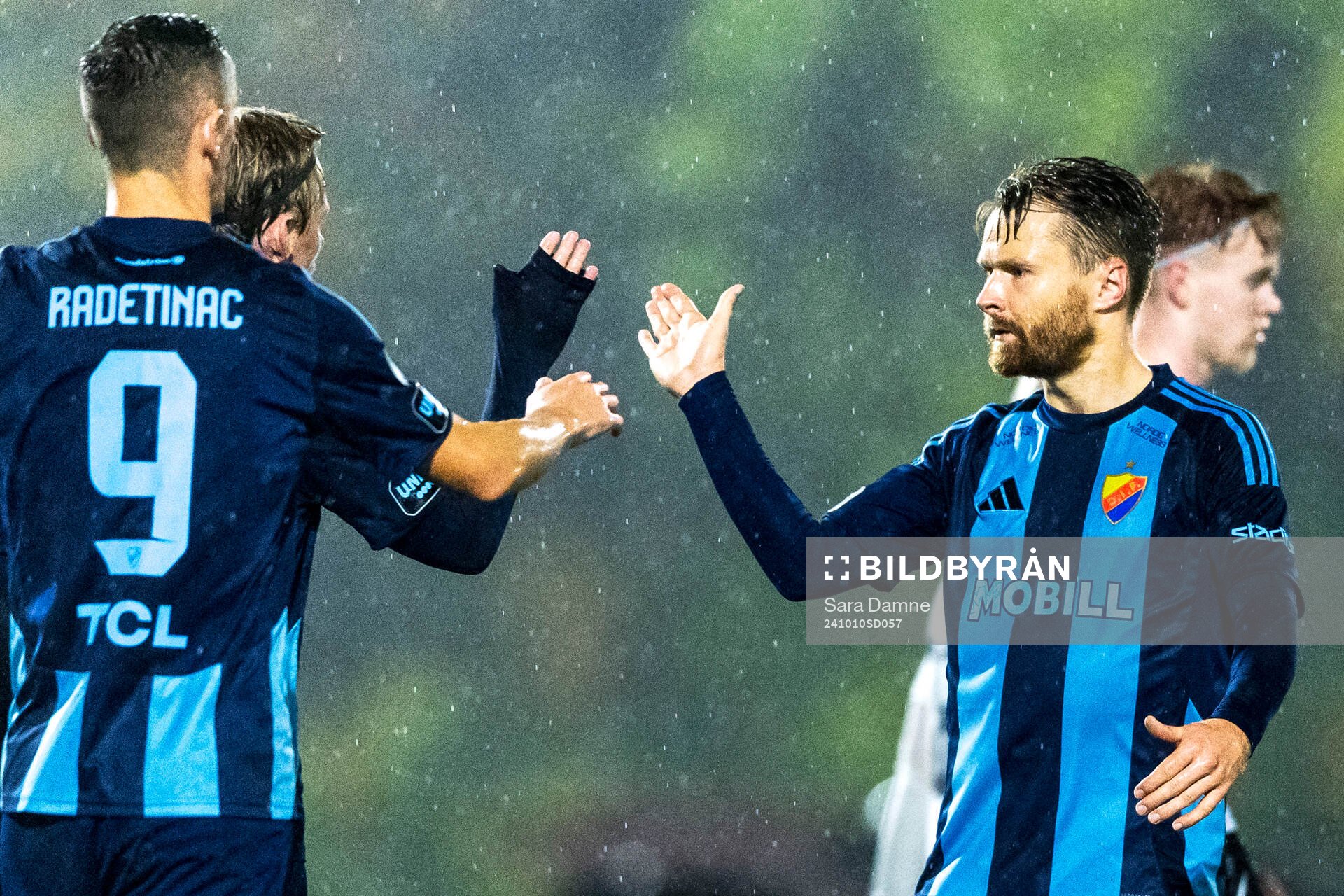 Djurgårdens Jacob Larsson jublar