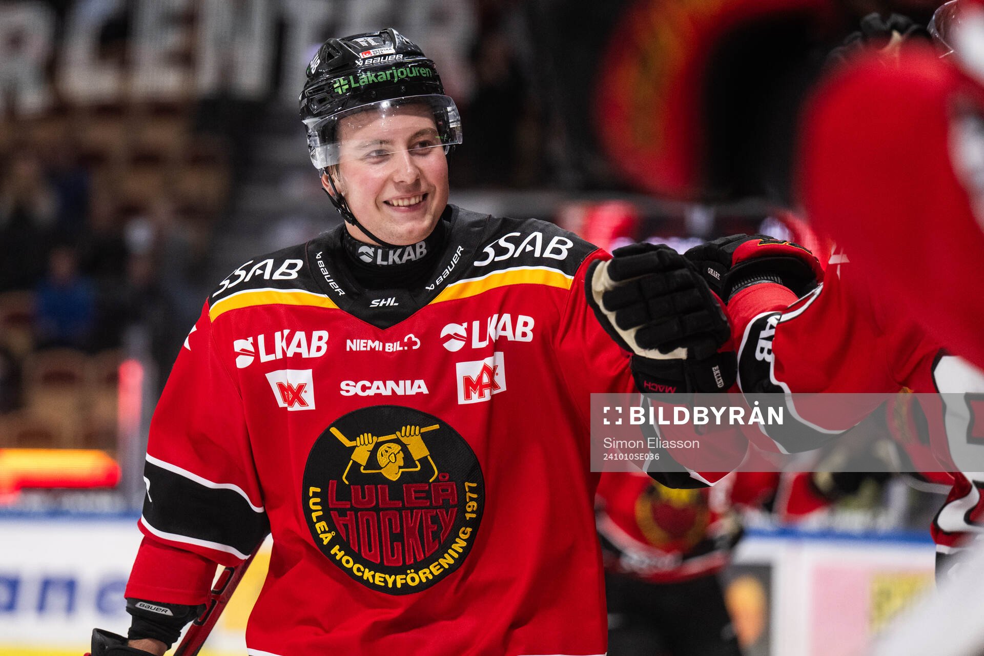 Luleås David Granberg jublar