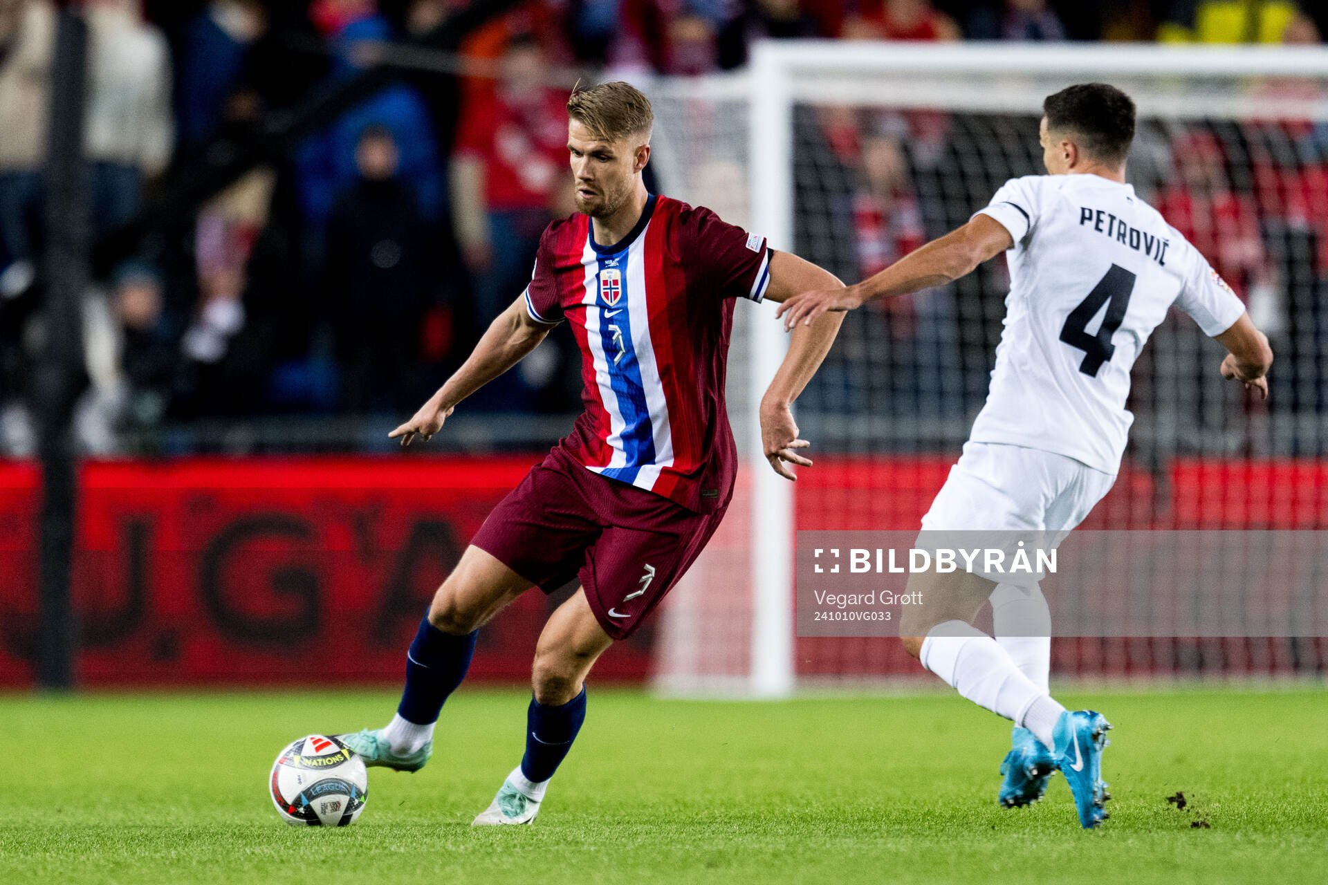 Kristoffer Ajer of Norway