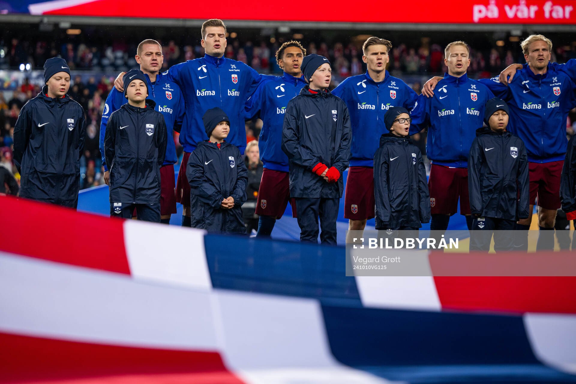Julian Ryerson, Alexander Sørloth, Antonio Nusa, David