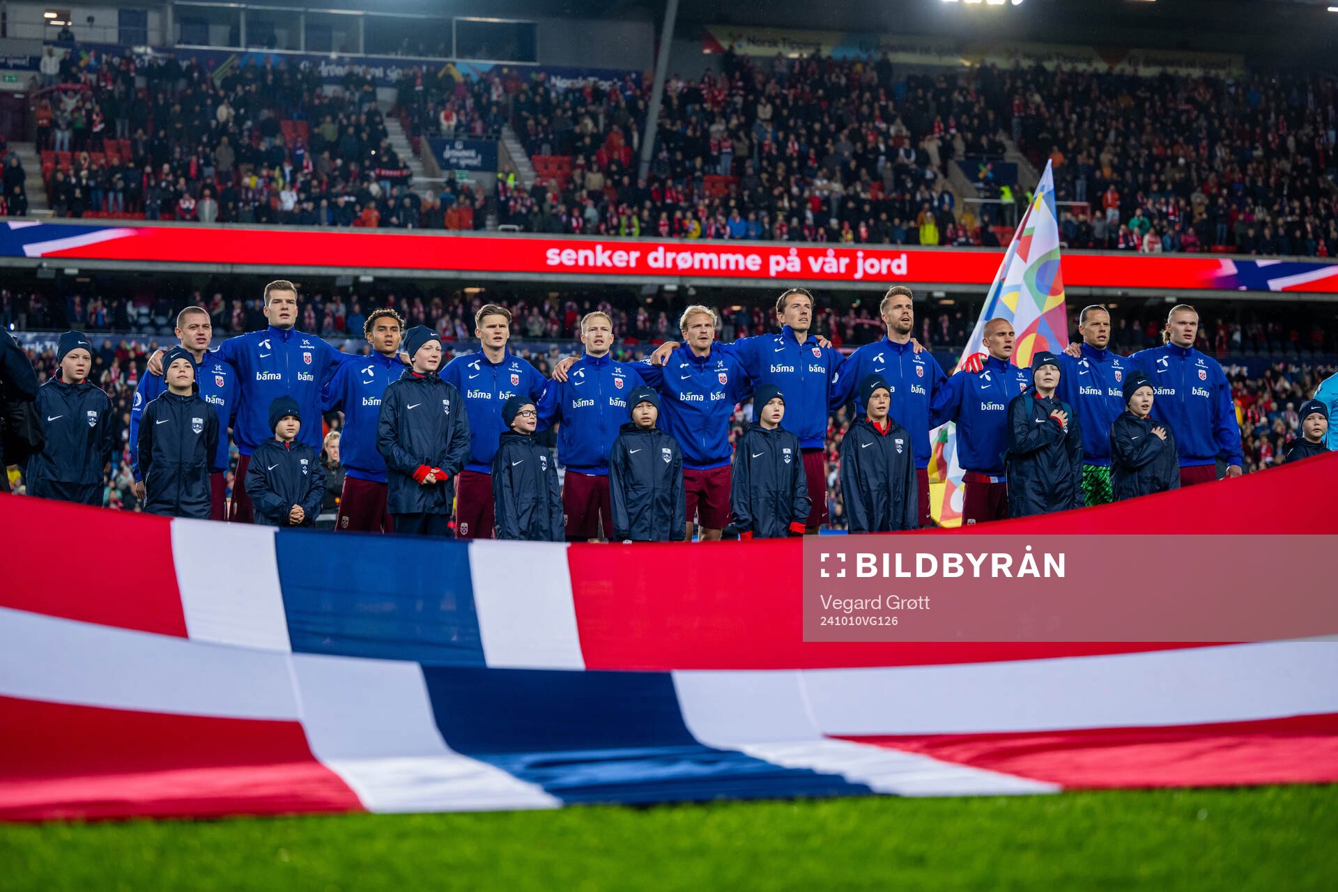 Julian Ryerson, Alexander Sørloth, Antonio Nusa, David