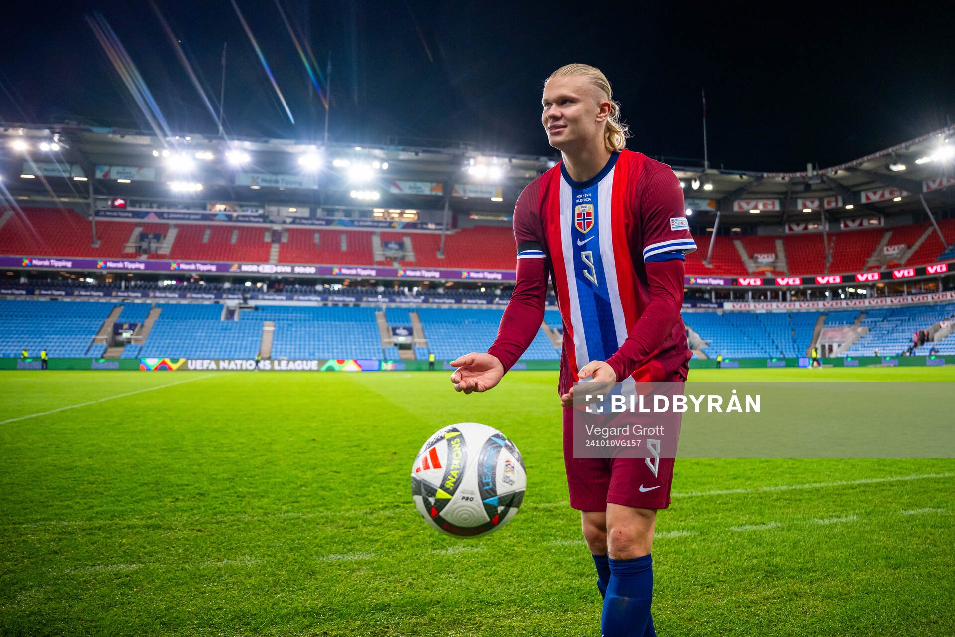 Erling Braut Haaland of Norway