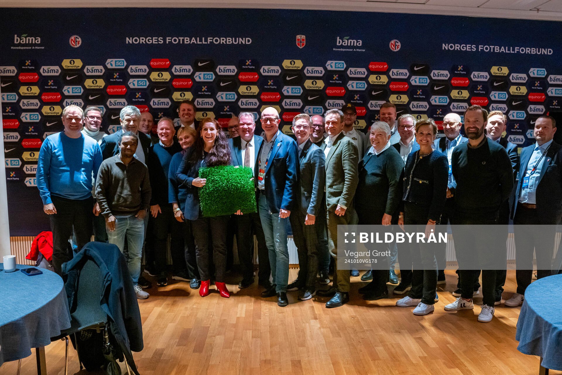 Lise Klaveness, president of the Norwegian Football