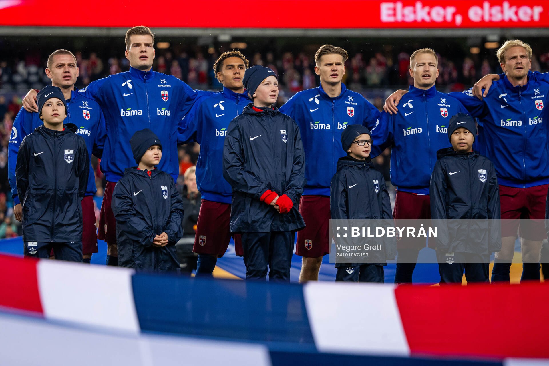 Julian Ryerson, Alexander Sørloth, Antonio Nusa, David