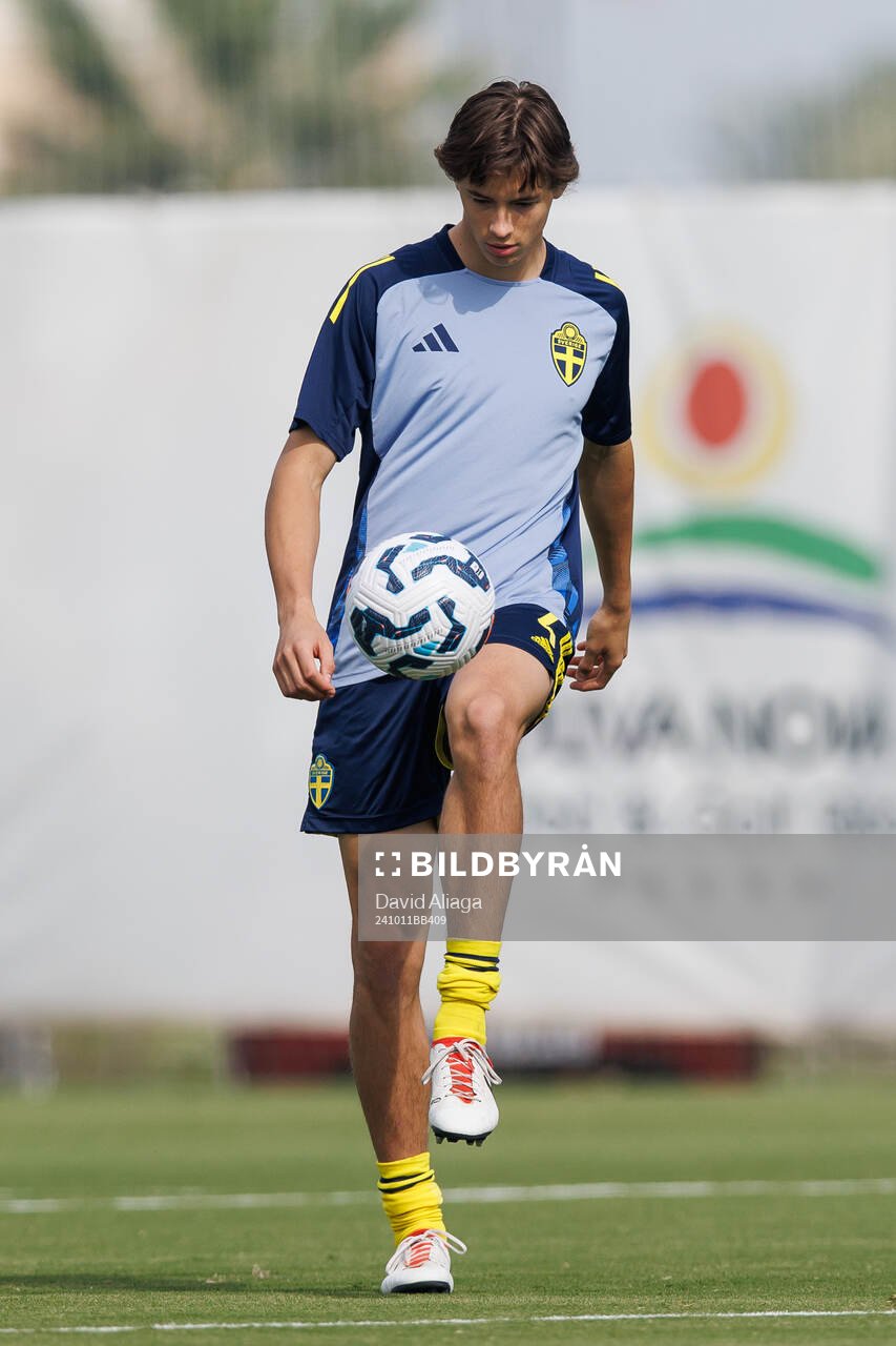 John Mellberg of Sweden