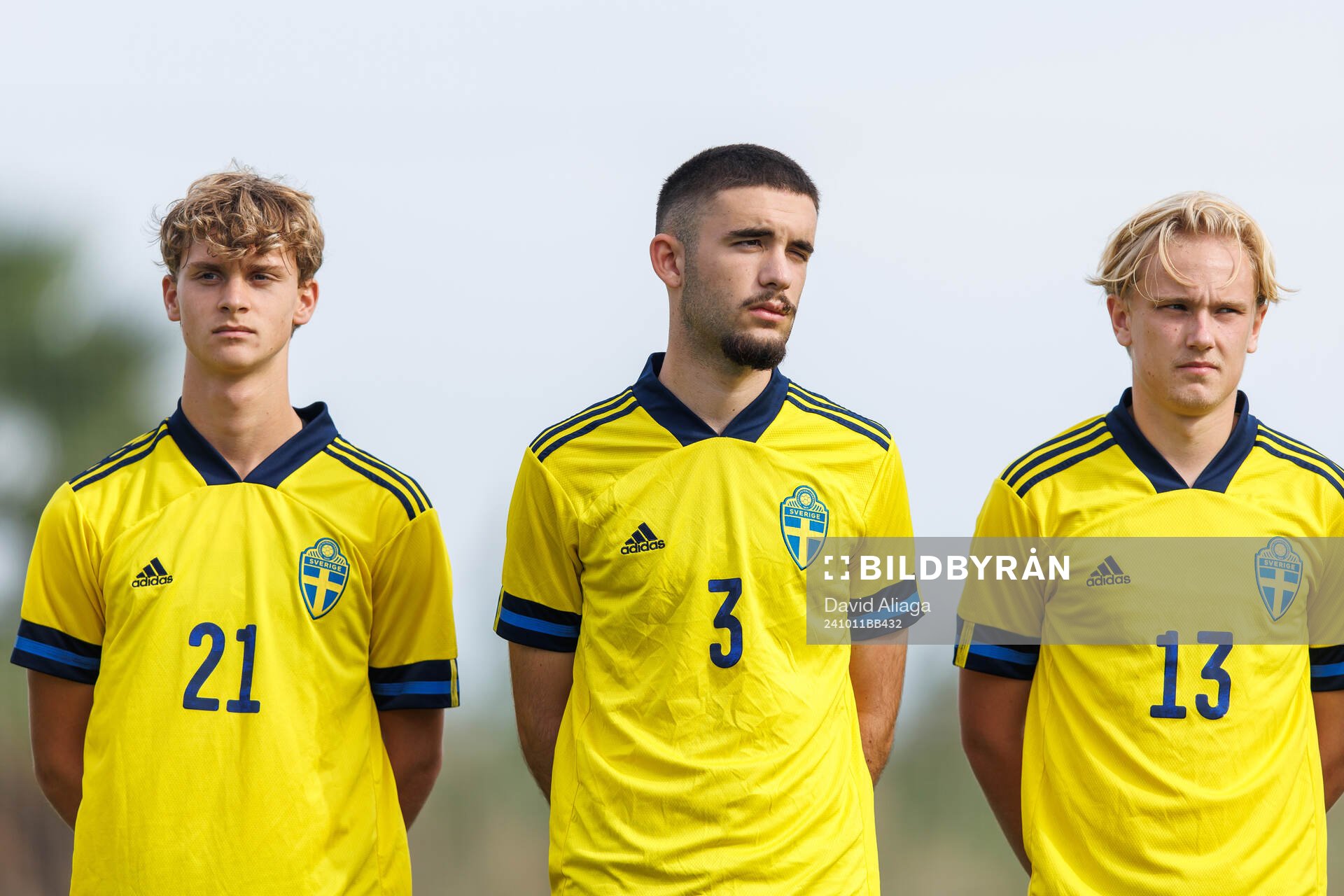 Maximilian Ibrahimovic, Albin Gashi and Kasper Berndtsson