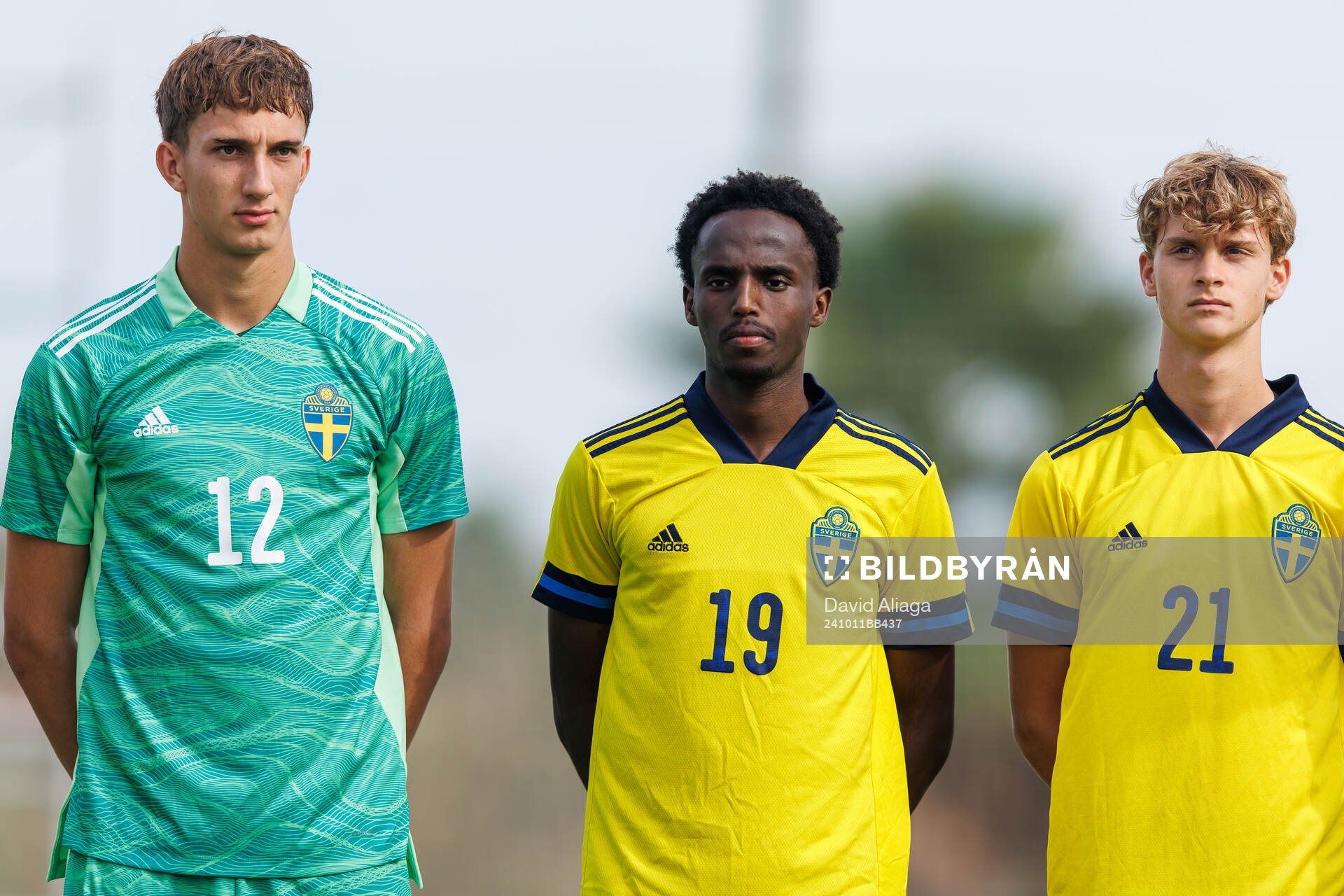 goalkeeper Nils Ramming, Nuurdin Ali Mohudin and Maximilian