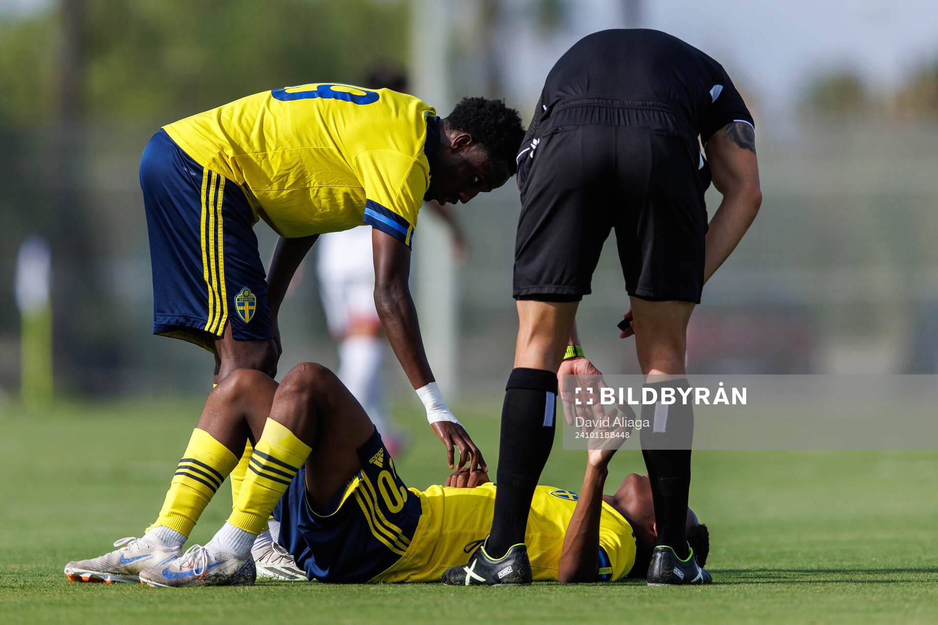 Nuurdin Ali Mohudin and Keyano Marrah of Sweden