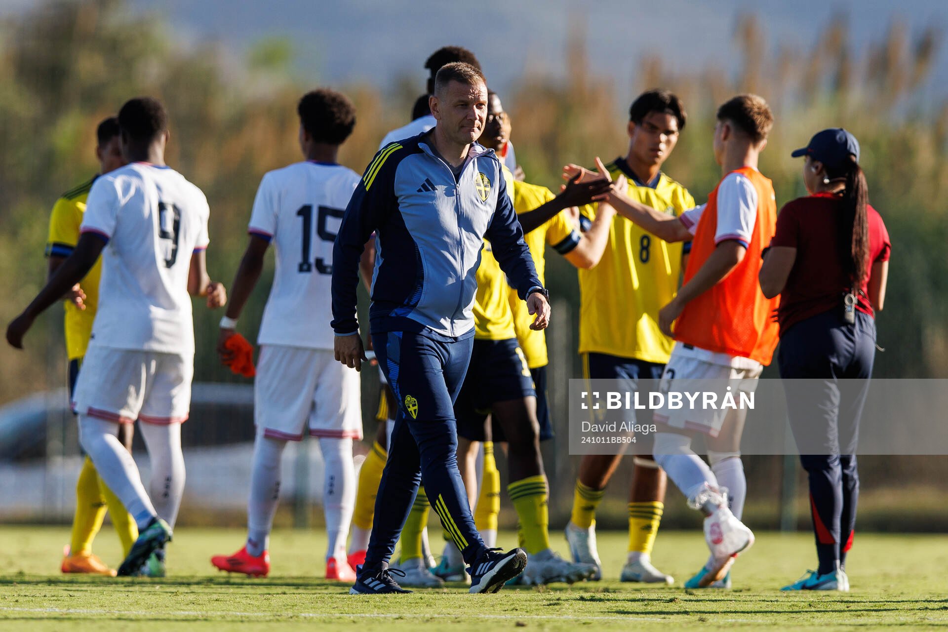 Head coach Andreas Pettersson of Sweden