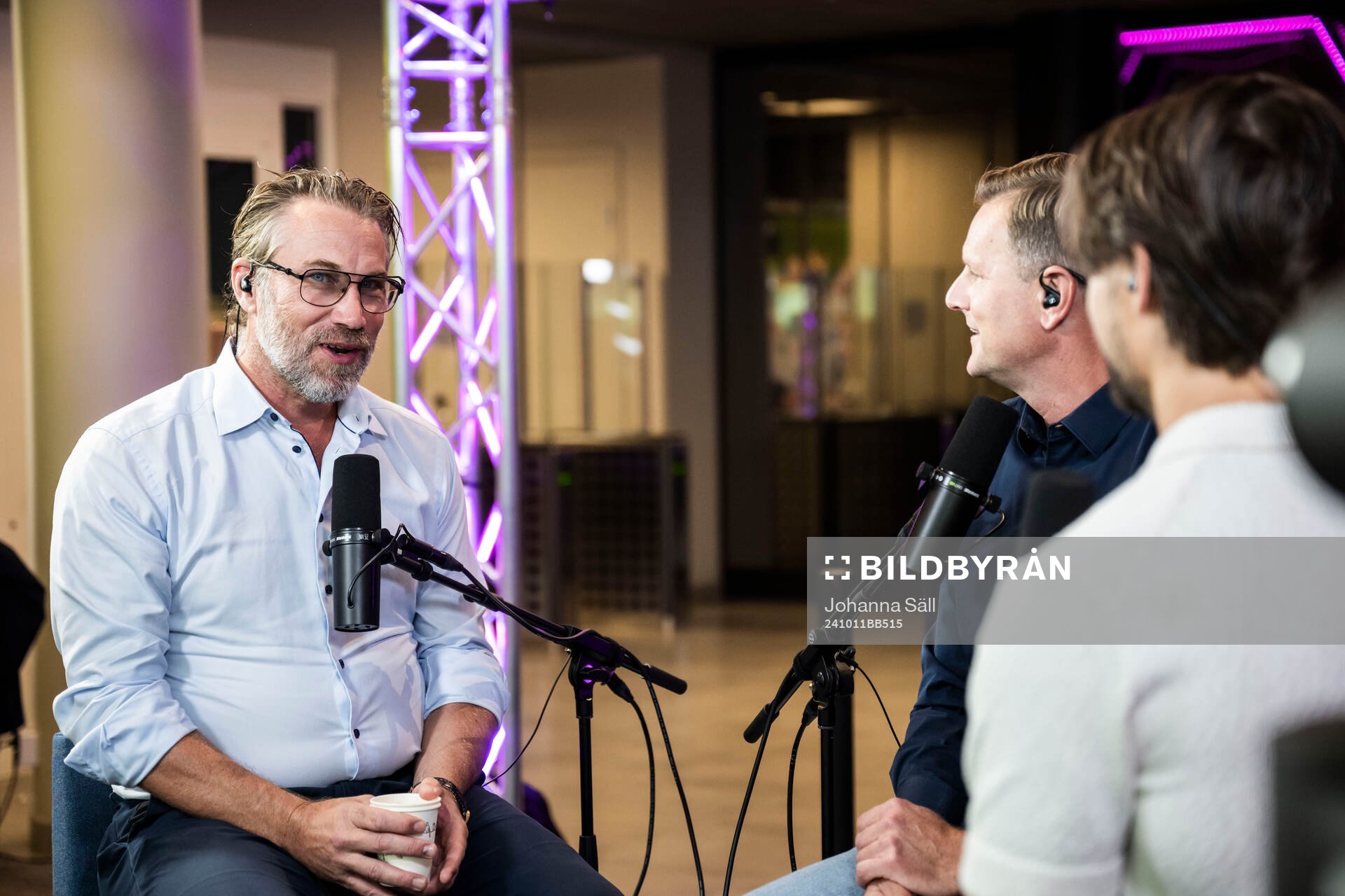 Peter Forsberg, Niklas Jidhe och Jacob Josefson