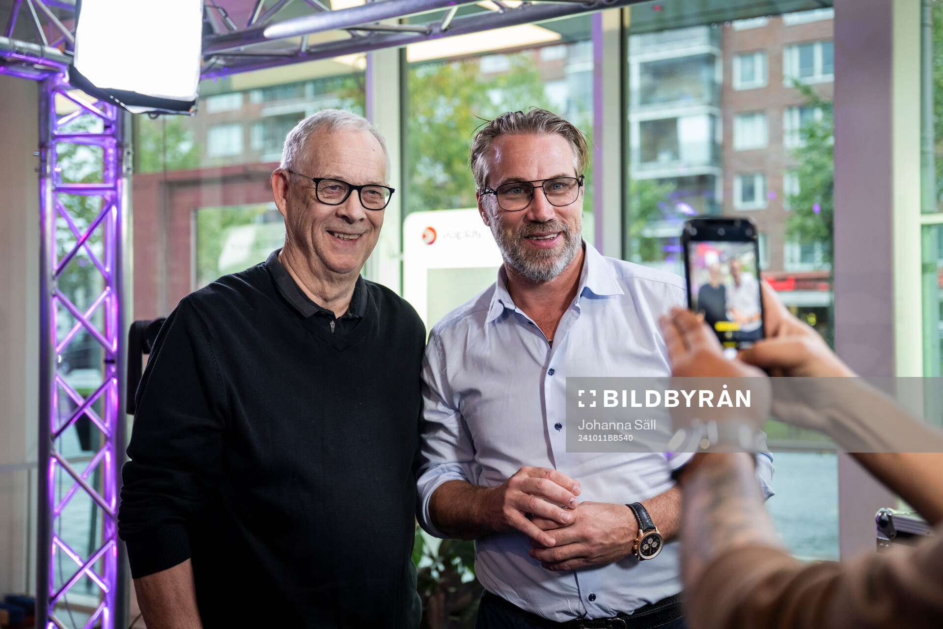 Lars Lagerbäck och Peter Forsberg