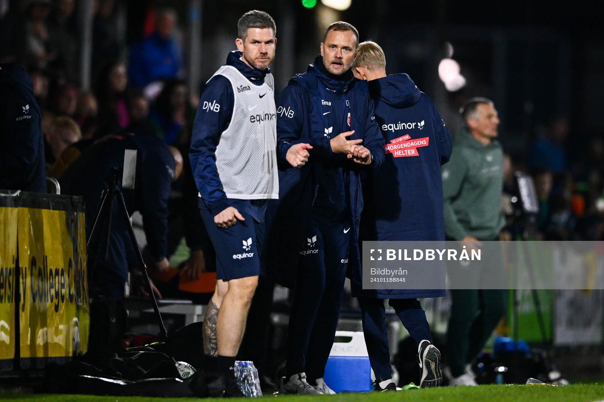 head coach Jan Peder Jalland of Norway
