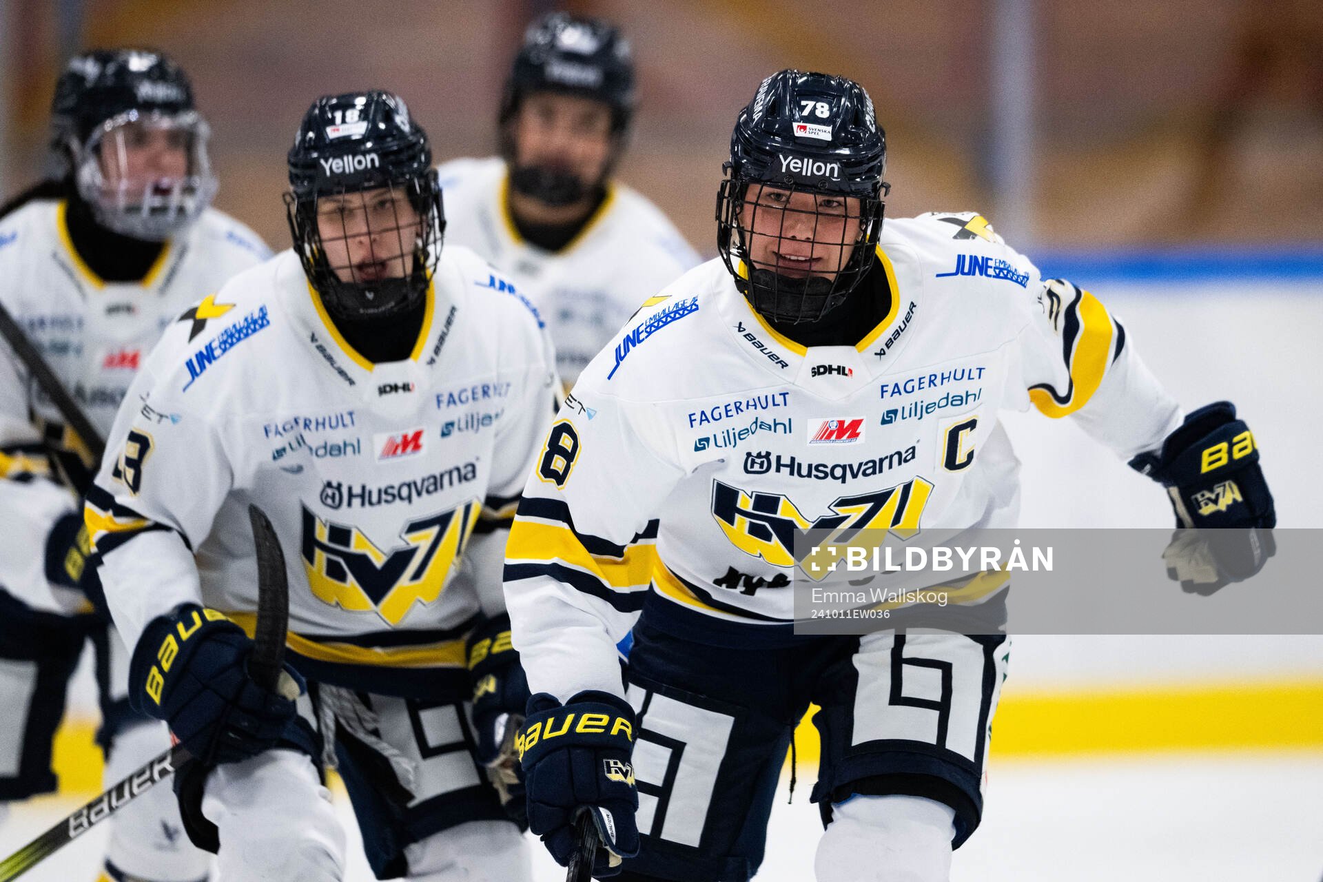 HV71s Elin Svensson jublar