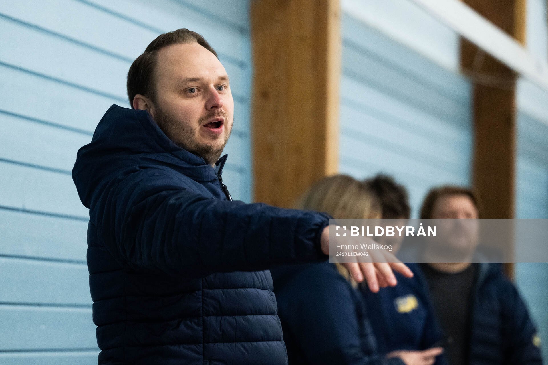 HV71s assisterande tränare Alexander Hanning