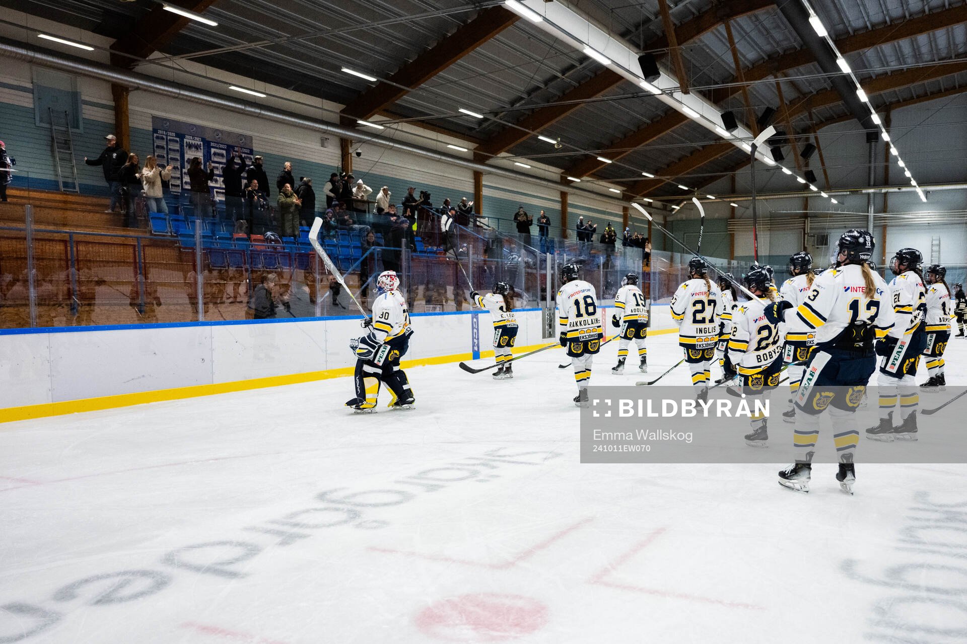 HV71s spelare jublar