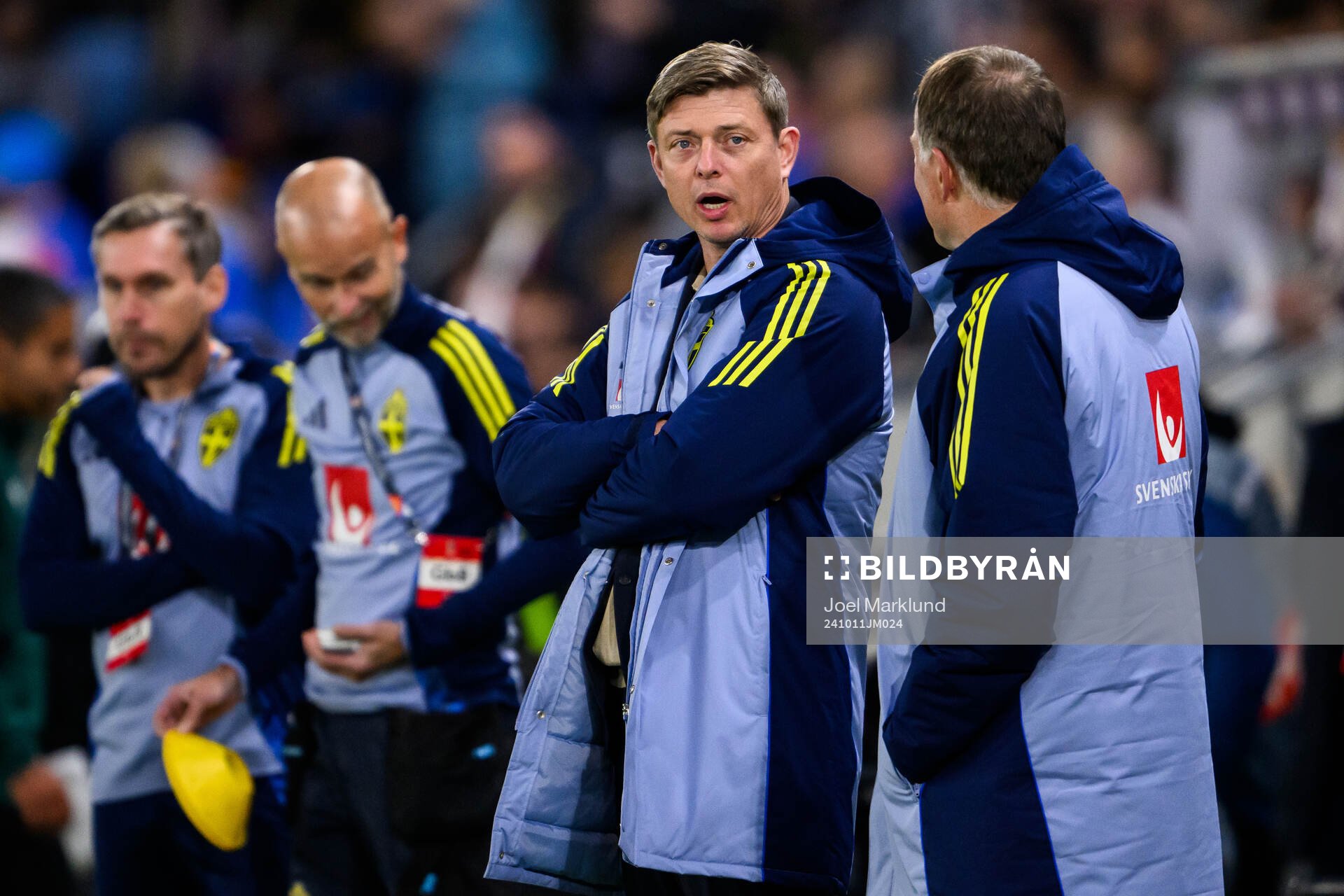 head coach Jon Dahl Tomasson of Sweden