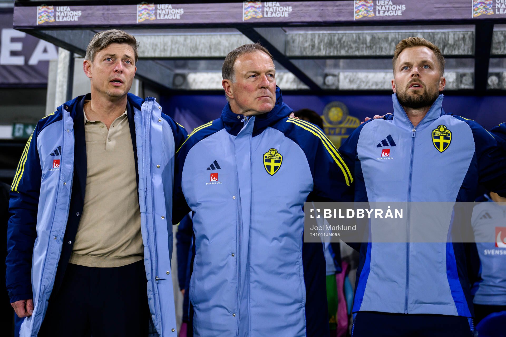 head coach Jon Dahl Tomasson, assistant coach Remy