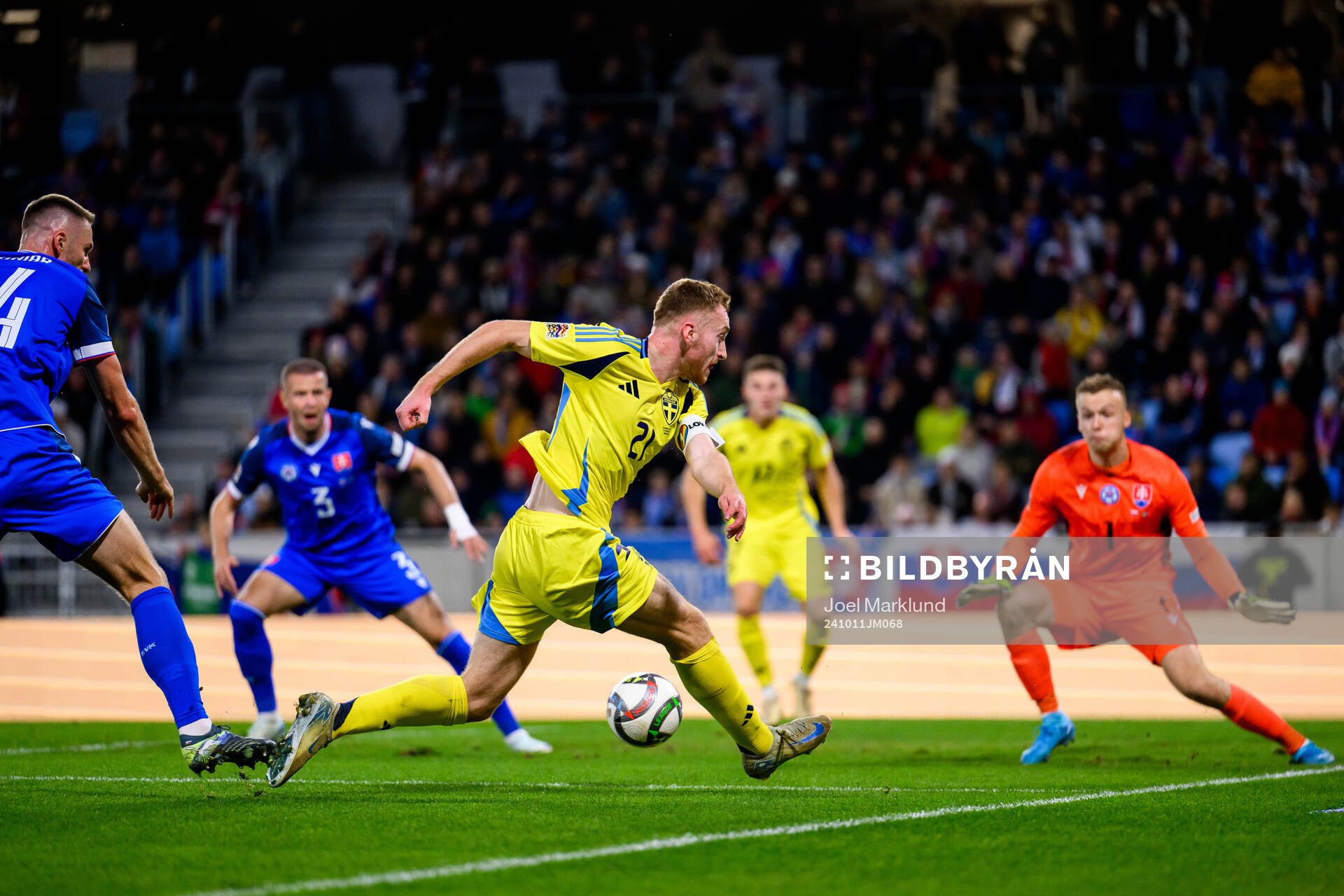 Dejan Kulusevski of Sweden