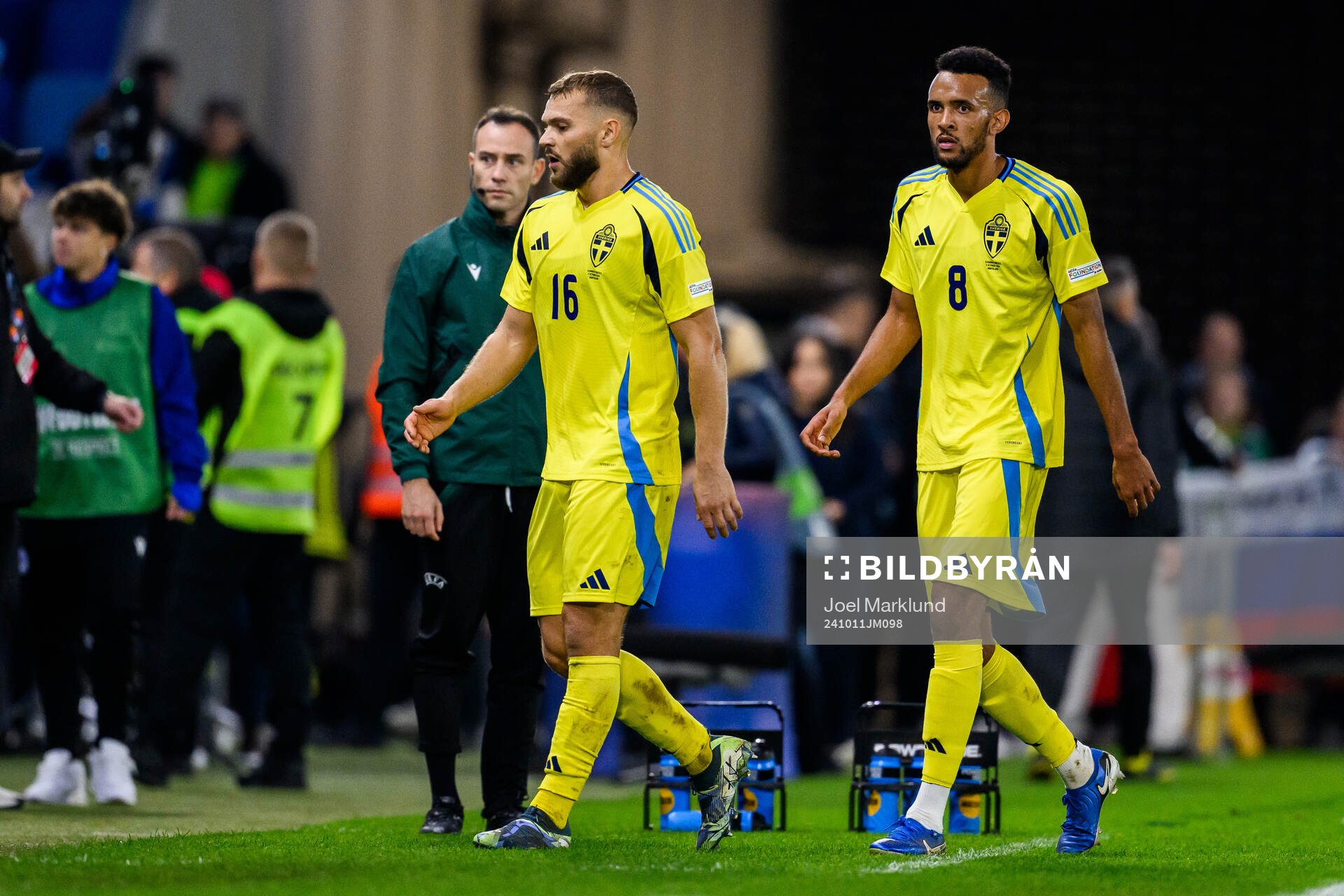 Jesper Karlström and Alex Douglas of Sweden