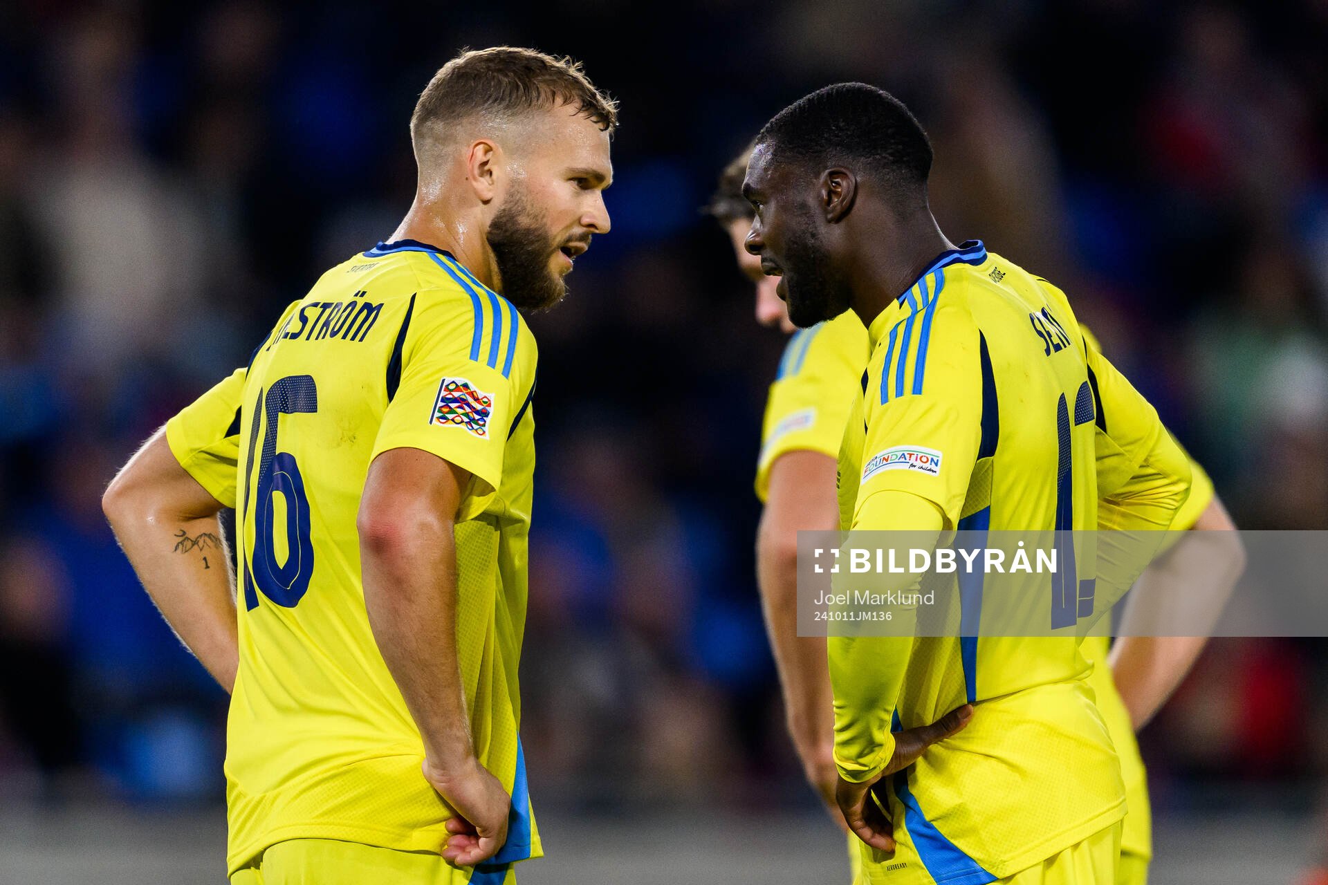 Jesper Karlström and Ken Sema of Sweden