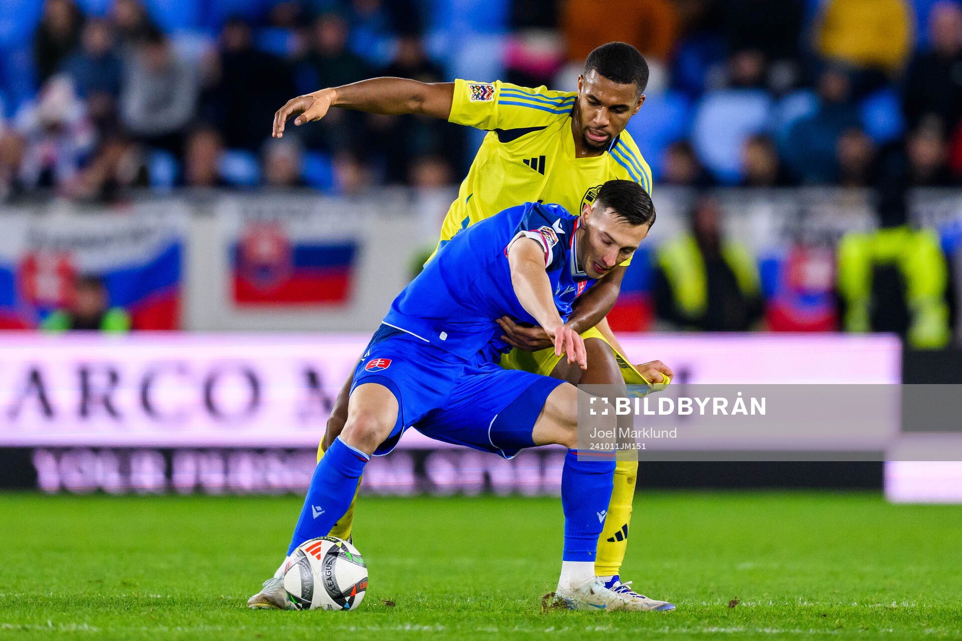 Isak Hien of Sweden and Robert Boženik of Slovakia