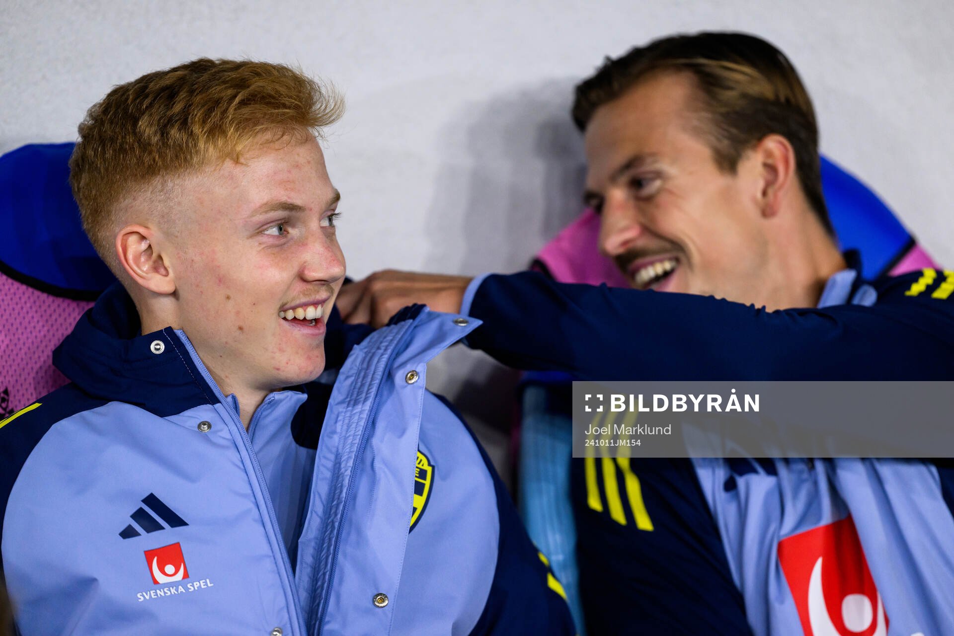 Hugo Larsson and Simon Olsson of Sweden