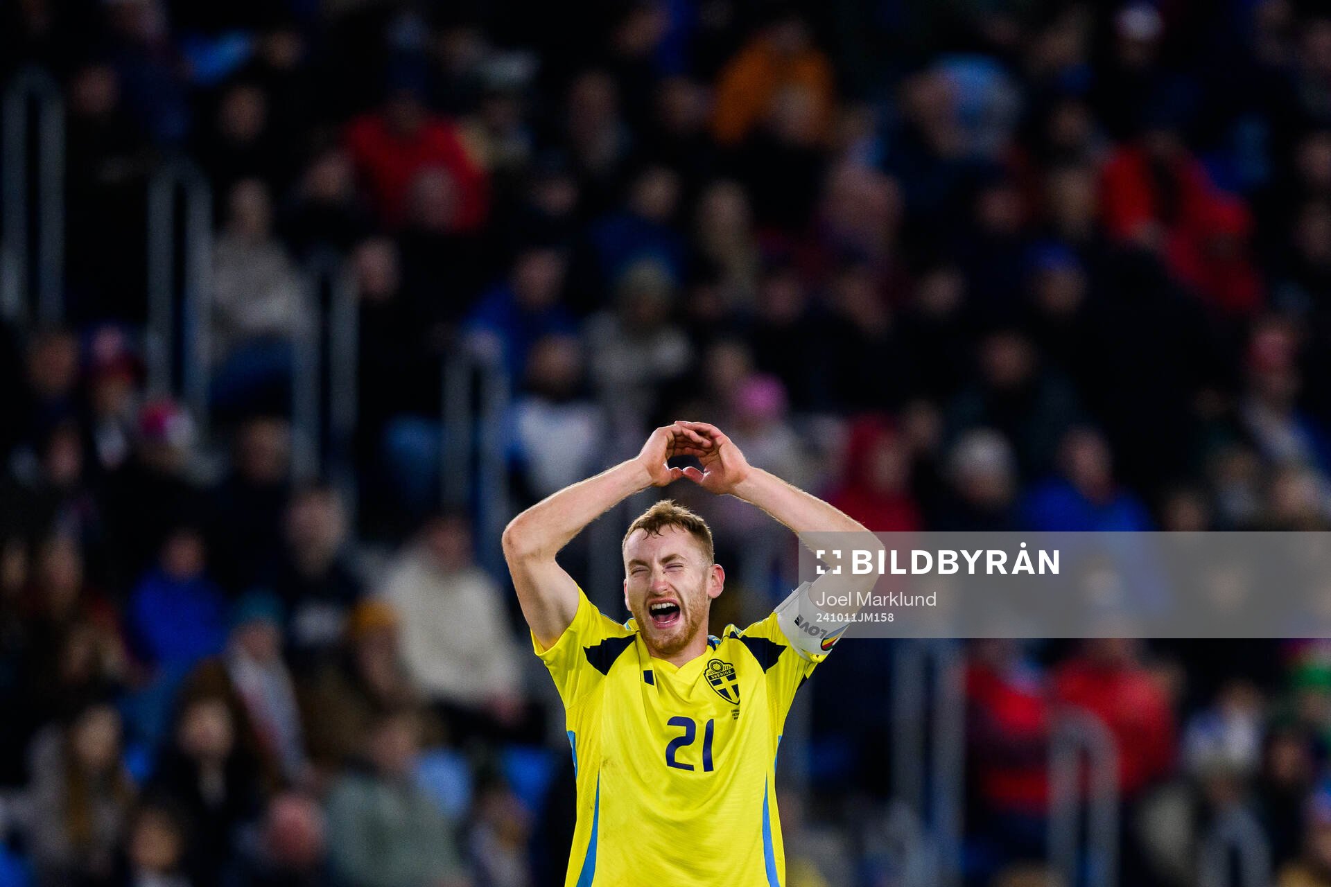 Dejan Kulusevski of Sweden