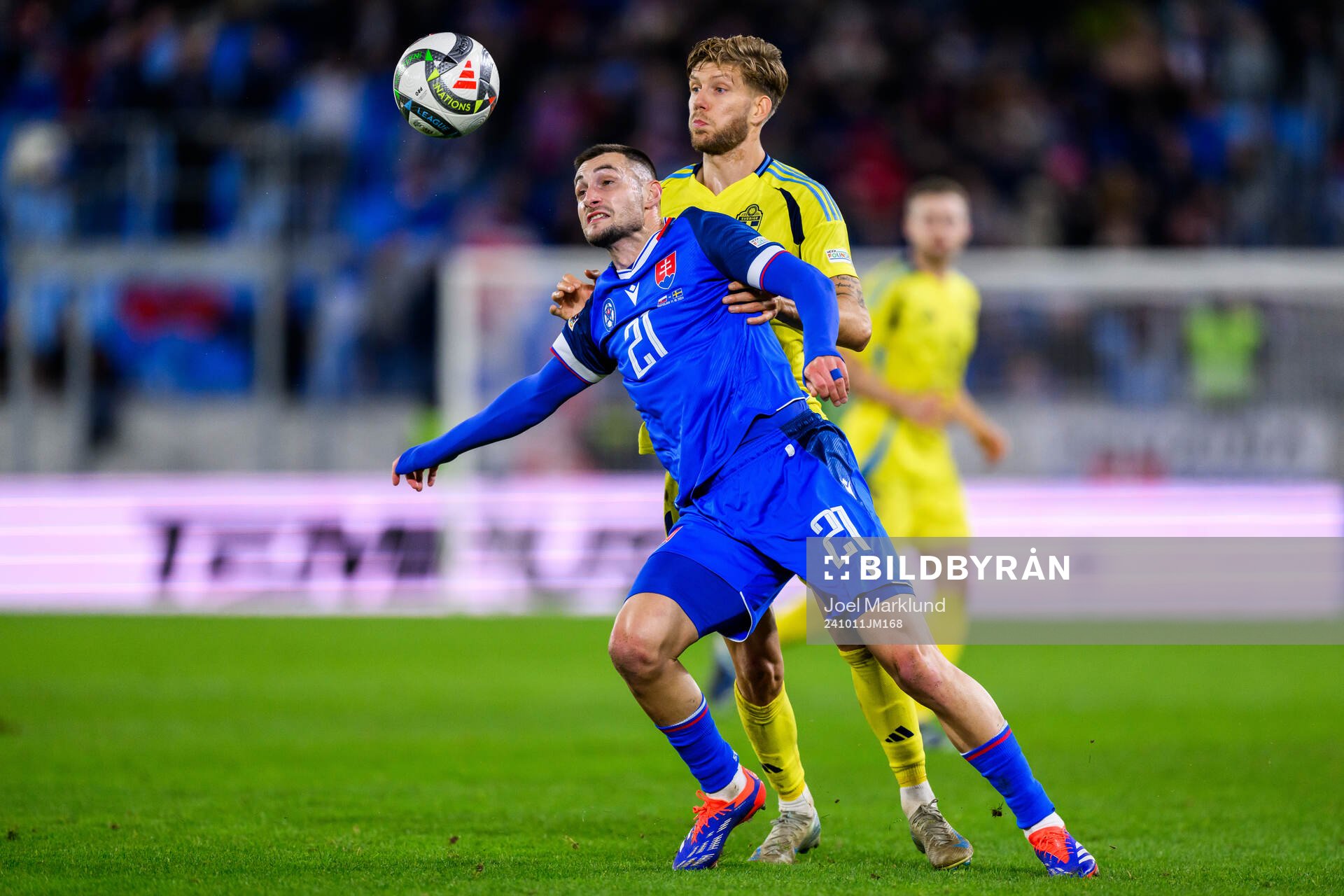 Matus Bero of Slovakia and Anton Salétros of Sweden