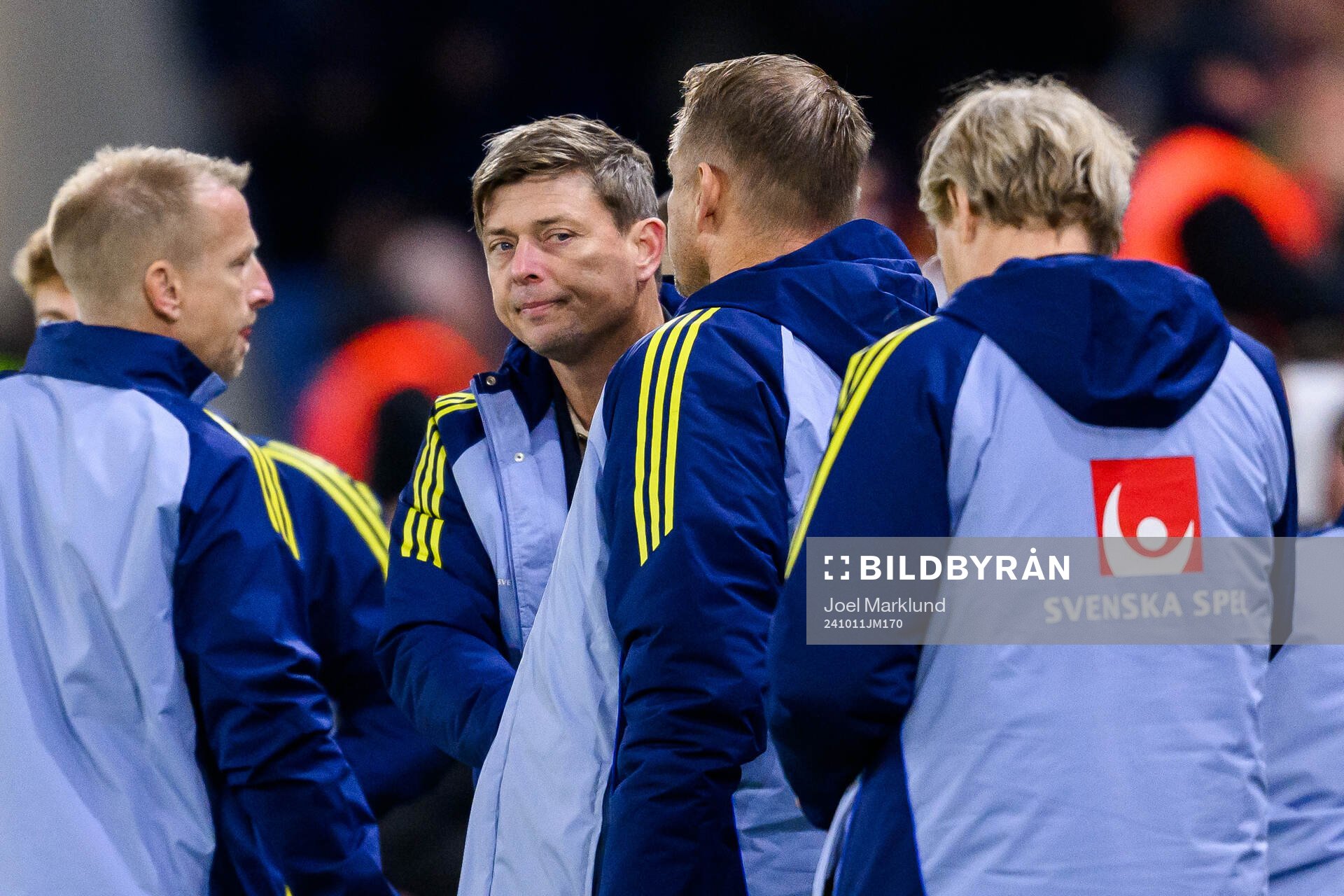 head coach Jon Dahl Tomasson of Sweden