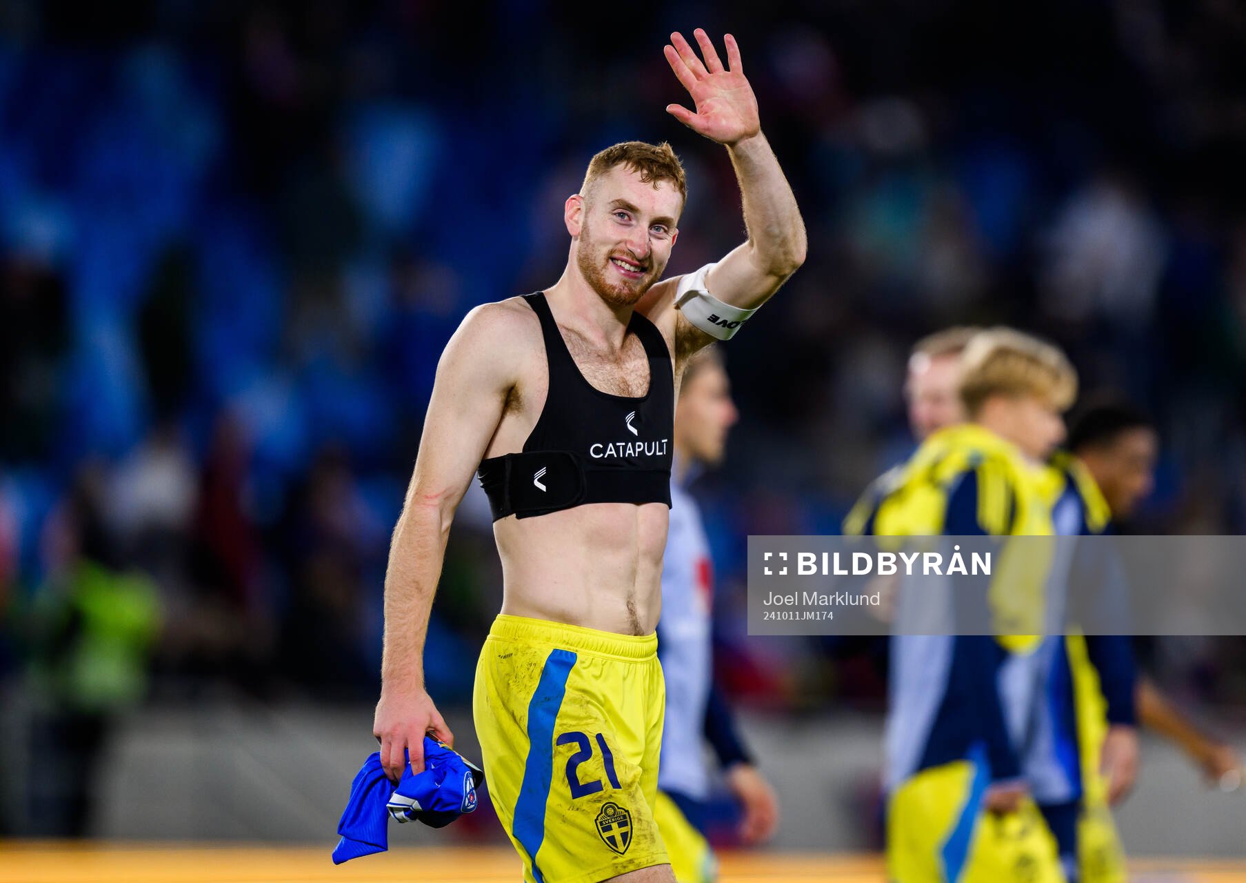 Dejan Kulusevski of Sweden