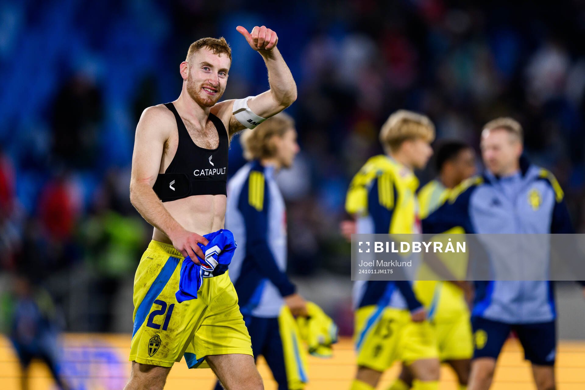 Dejan Kulusevski of Sweden