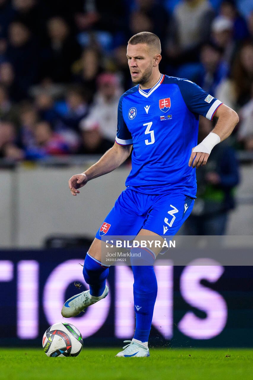 Denis Vavro of Slovakia