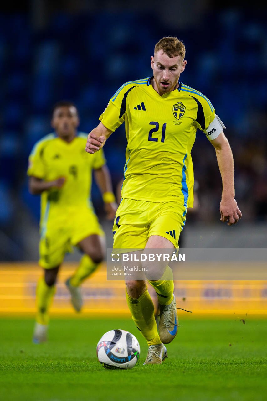 Dejan Kulusevski of Sweden