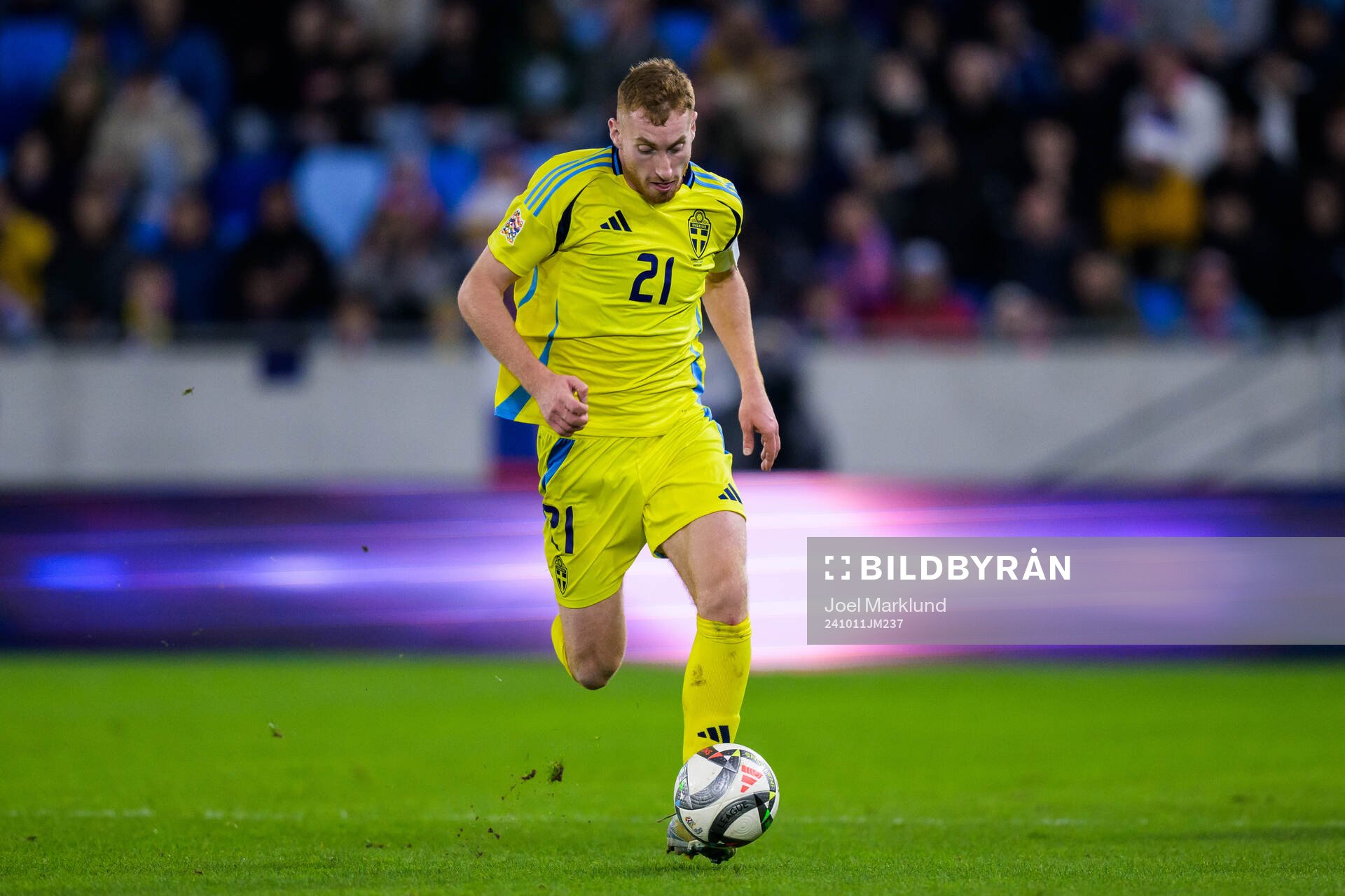 Dejan Kulusevski of Sweden