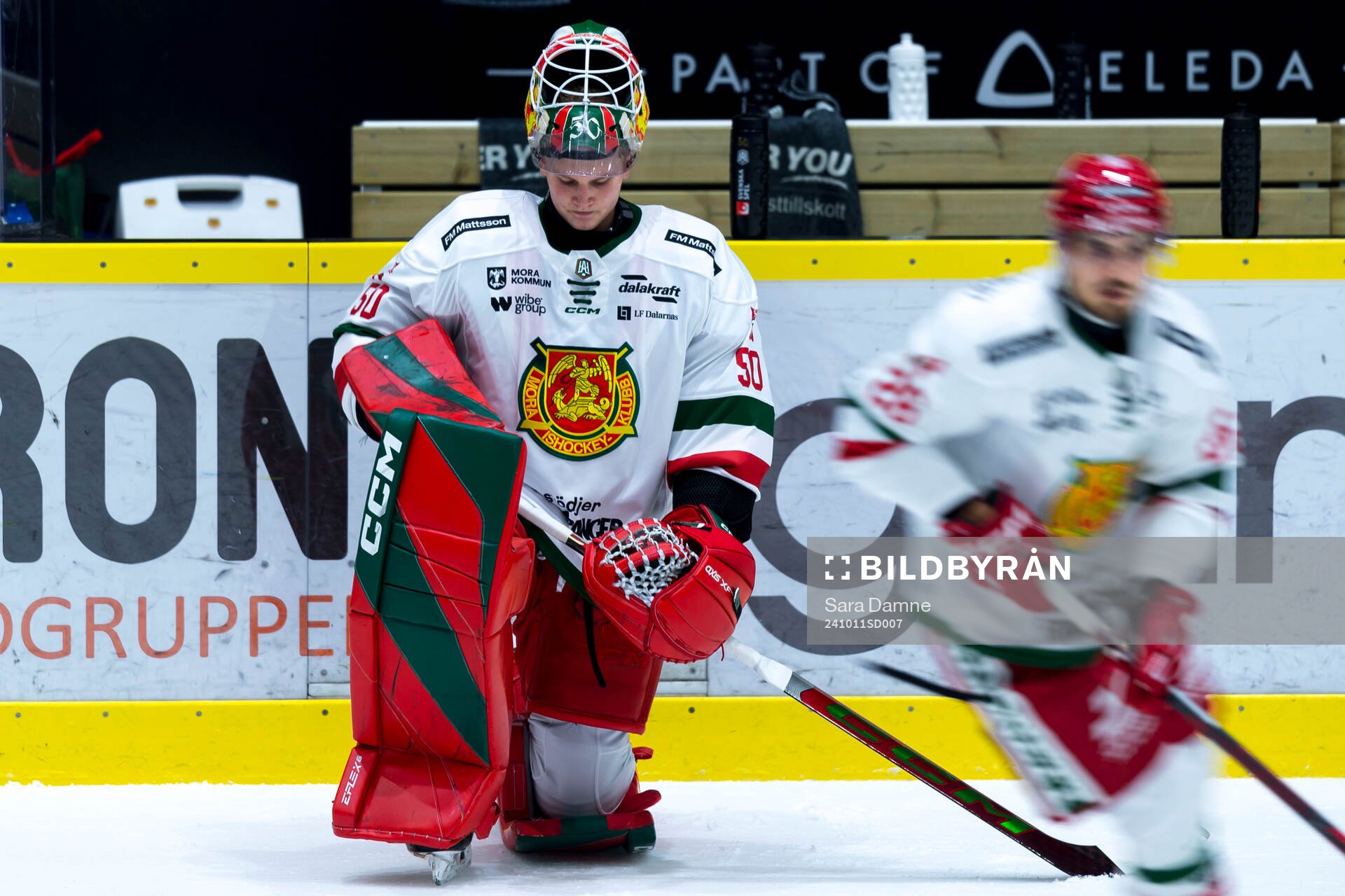 Moras målvakt Topias Leinonen