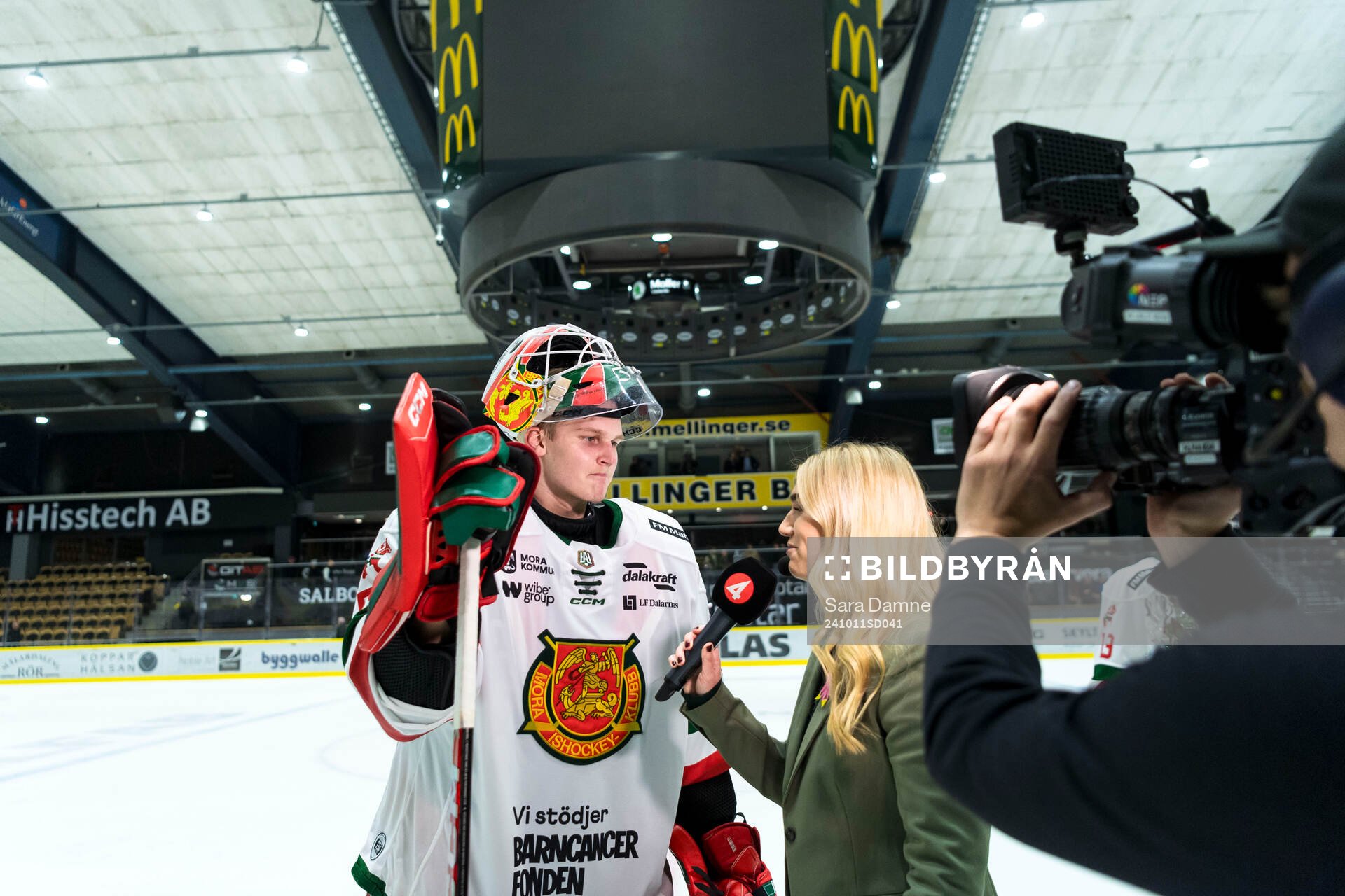 Moras målvakt Topias Leinonen