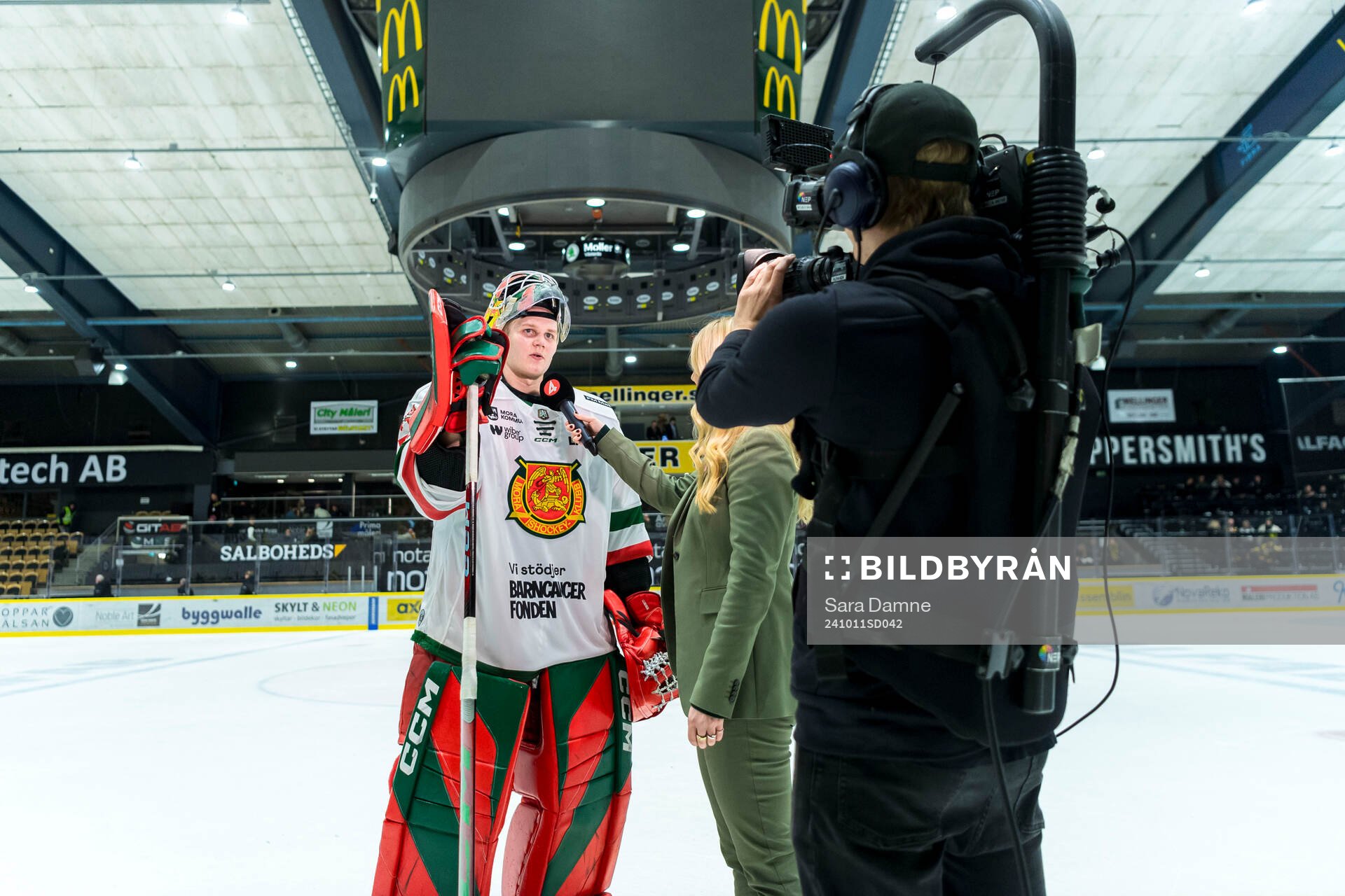 Moras målvakt Topias Leinonen