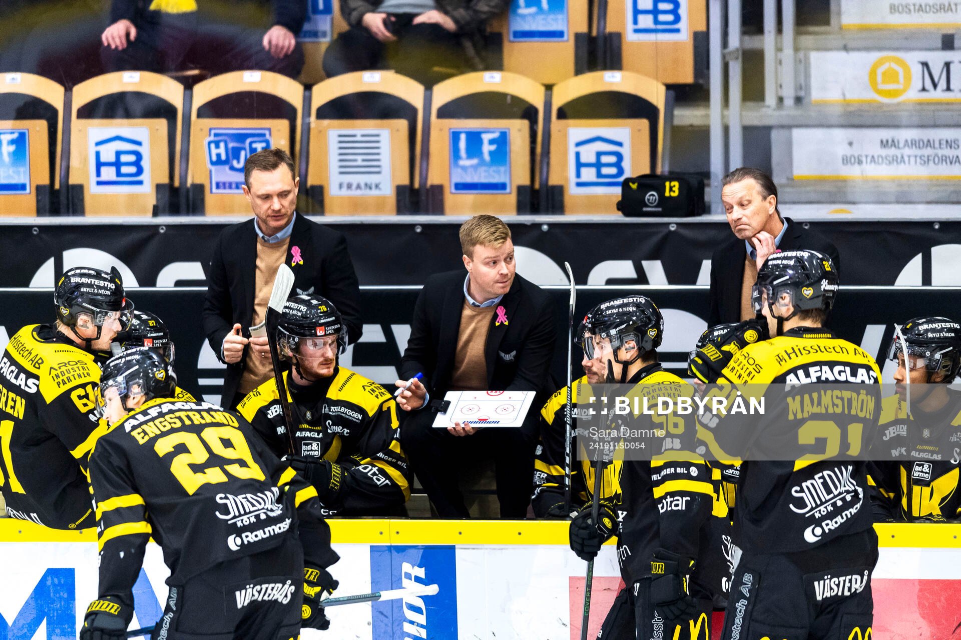 Västerås assisterande tränare Eric Karlsson