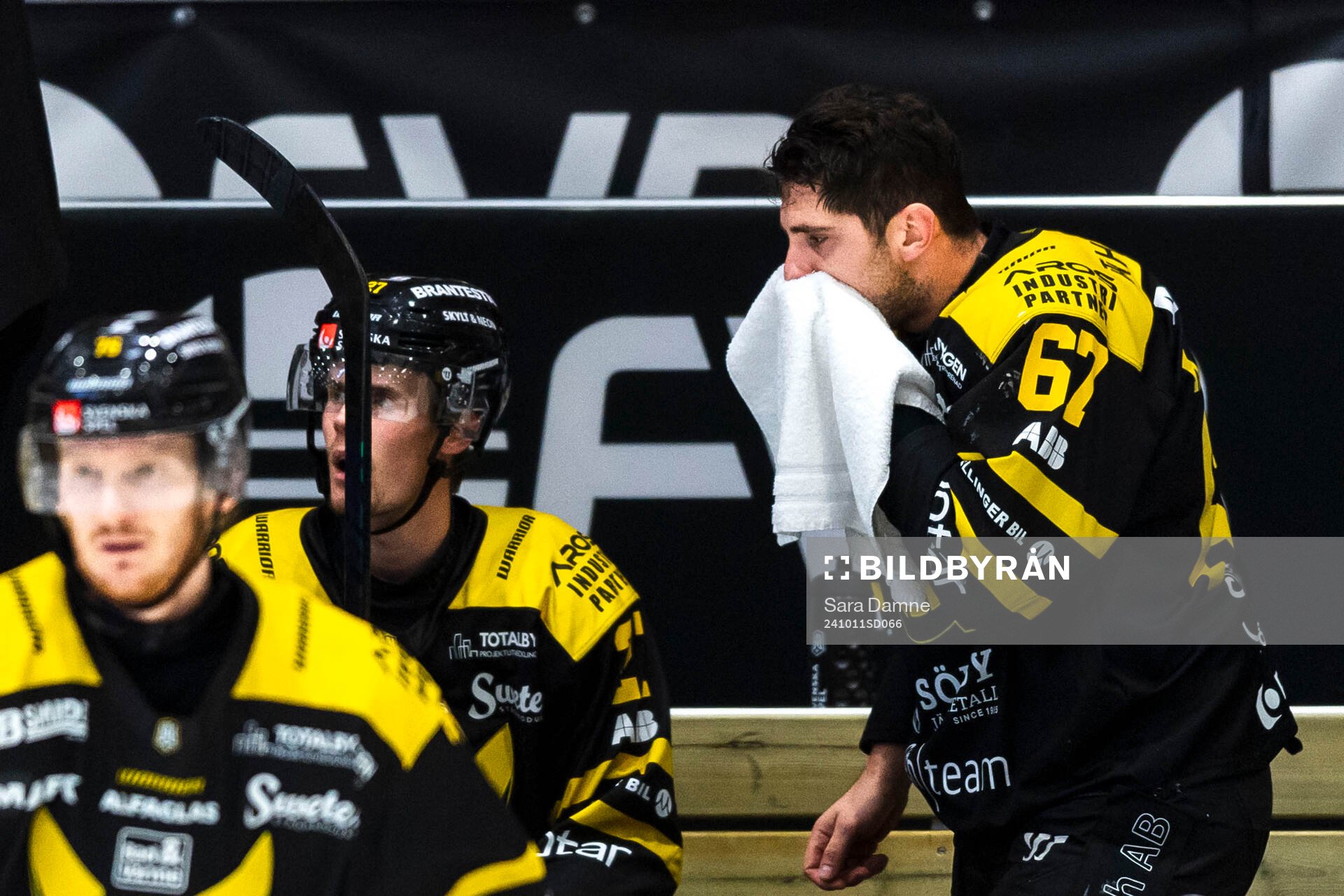 Västerås Konstantin Komarek har ont
