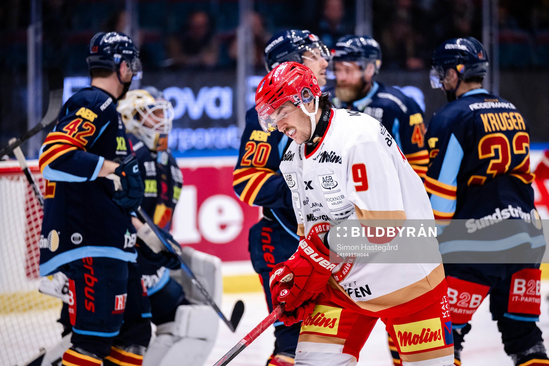 Kalmars Albin Nilsson deppar