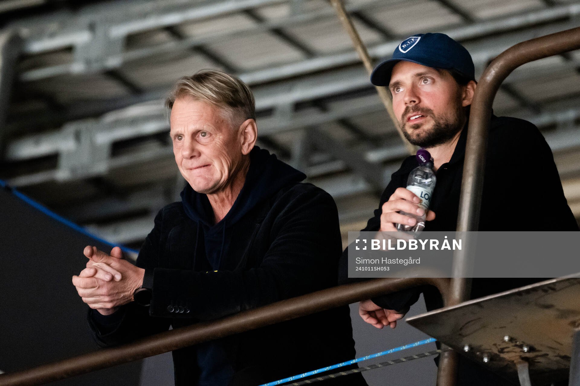 Djurgårdens sportchef  Niklas Wikegård och assisterande