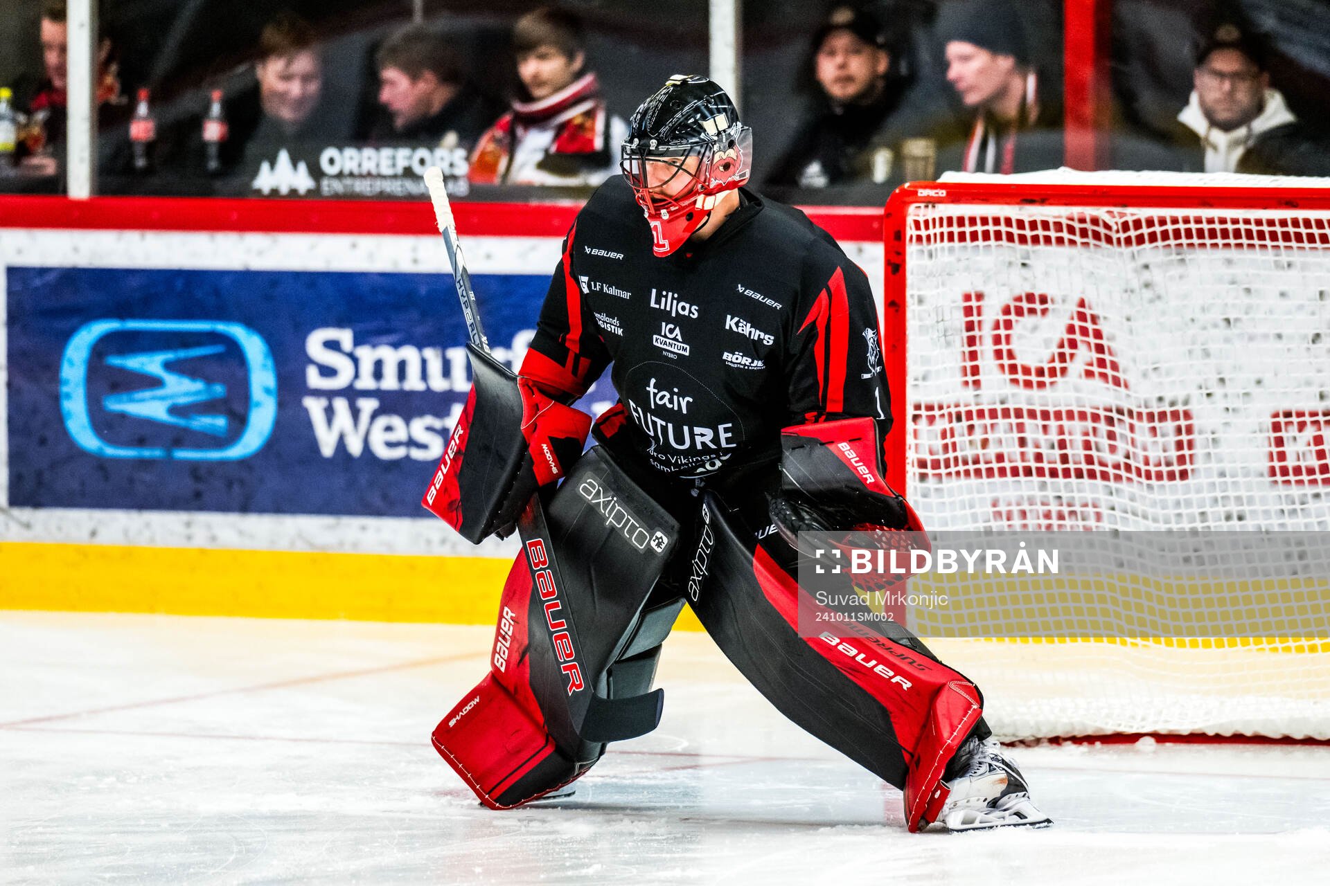 Nybros målvakt Tex Williamsson