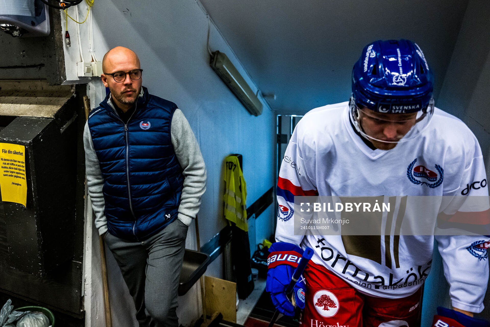 Oskarshamns sportchef Oscar Alsenfelt
