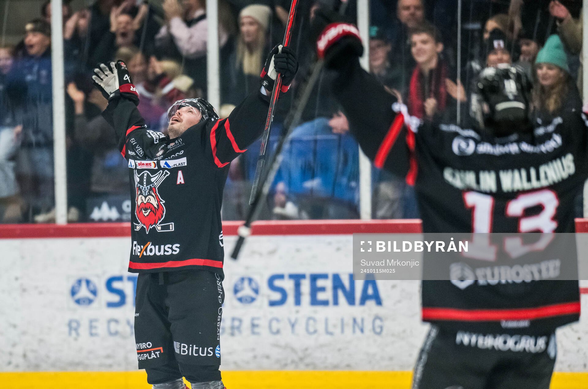 Nybros Anton Svensson jublar