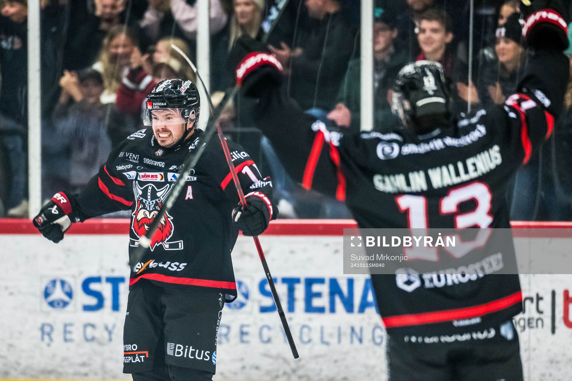 Nybros Anton Svensson jublar