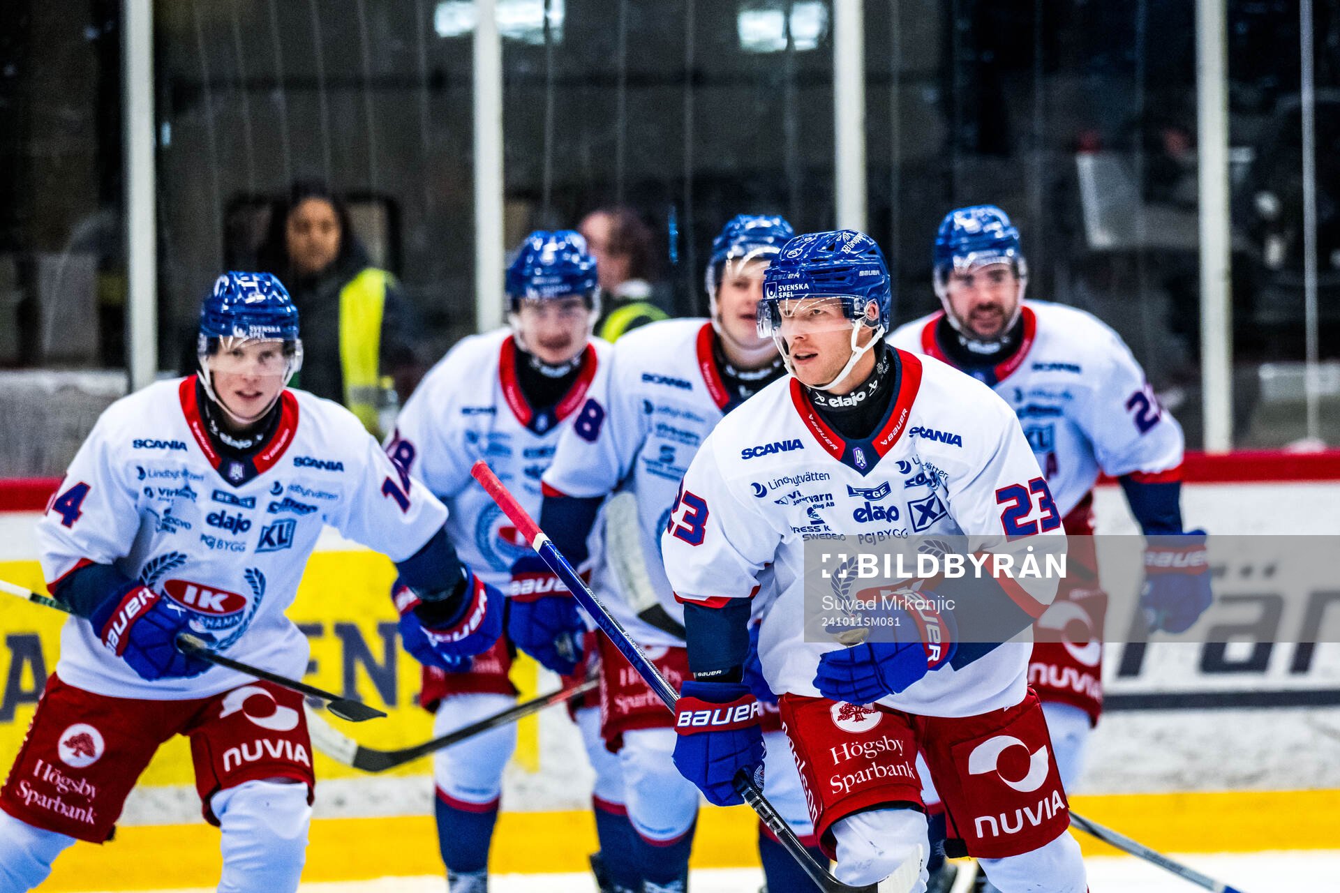 IK Oskarshamns Gustaf Westlund jublar