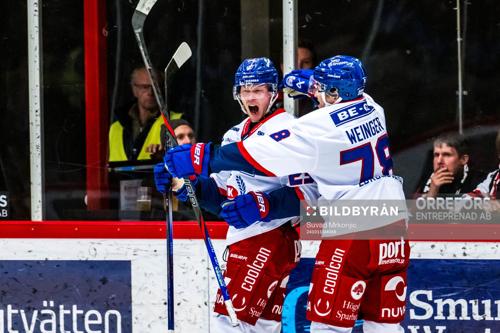 IK Oskarshamns Gustaf Westlund jublar