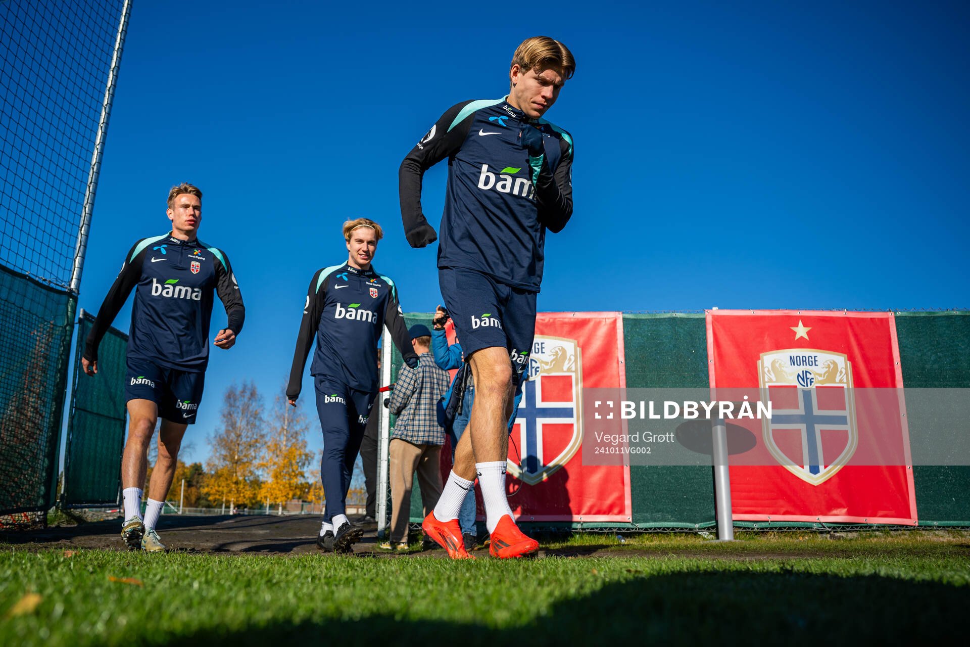 Jens Petter Hauge of the Norwegian national football team