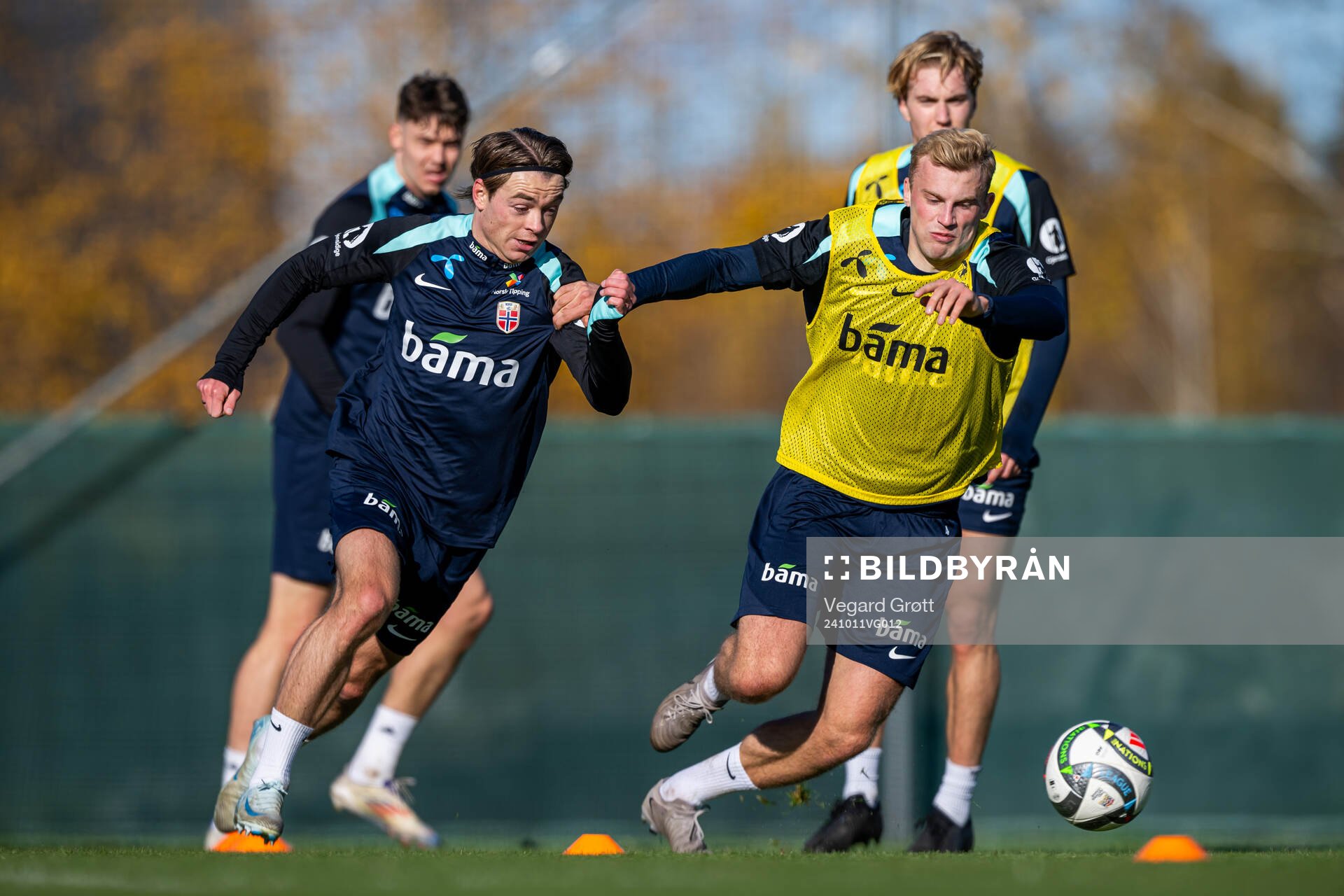 Patrick Berg and Sondre Langås of the Norwegian national